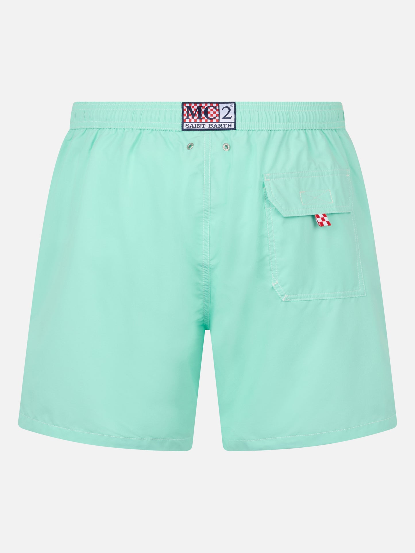 Sage green classic light swim shorts Patmos