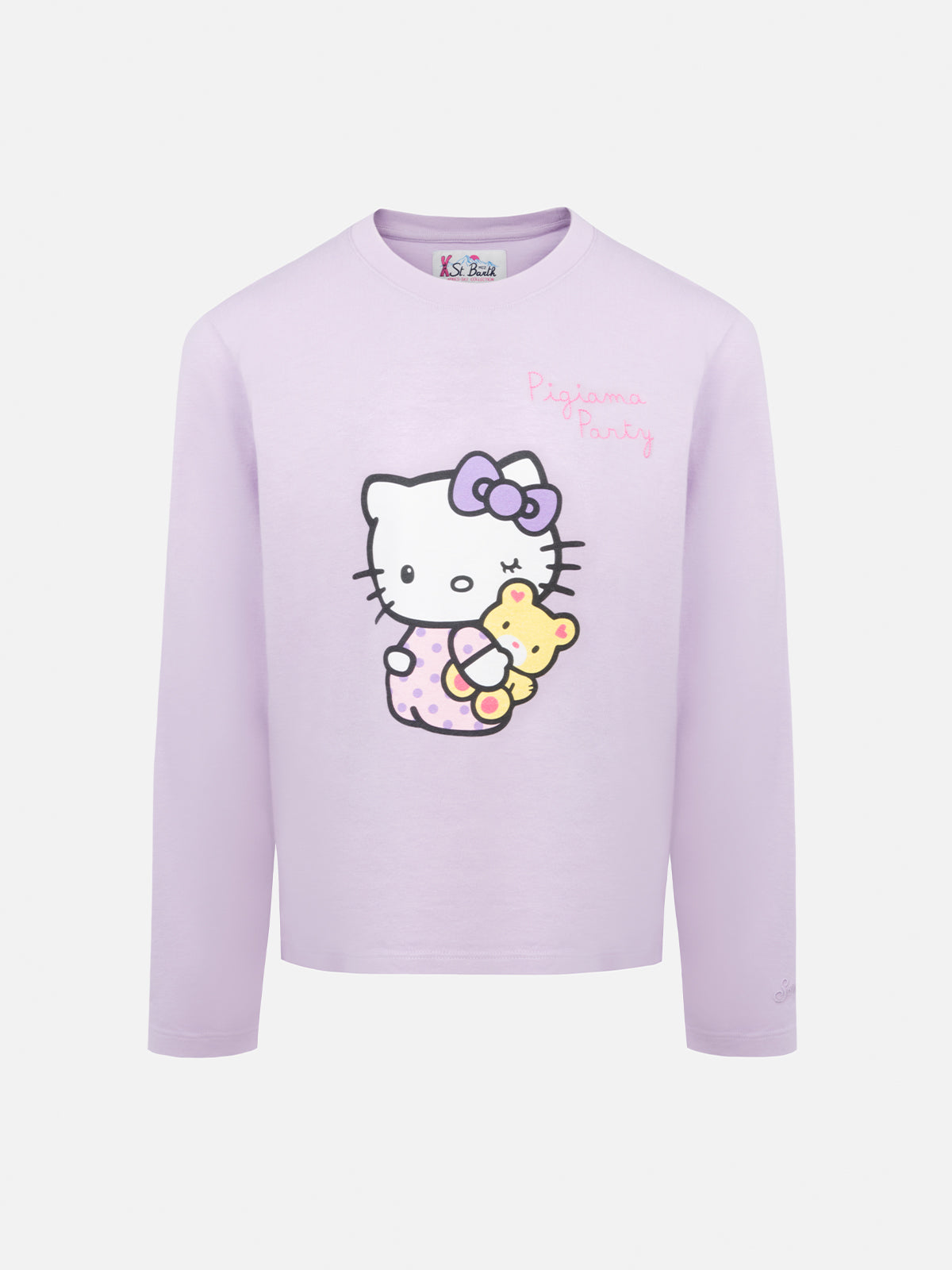 Girl long-sleeve t-shirt Penny with Hello Kitty print | HELLO KITTY SPECIAL EDITION - MC2 Saint Barth