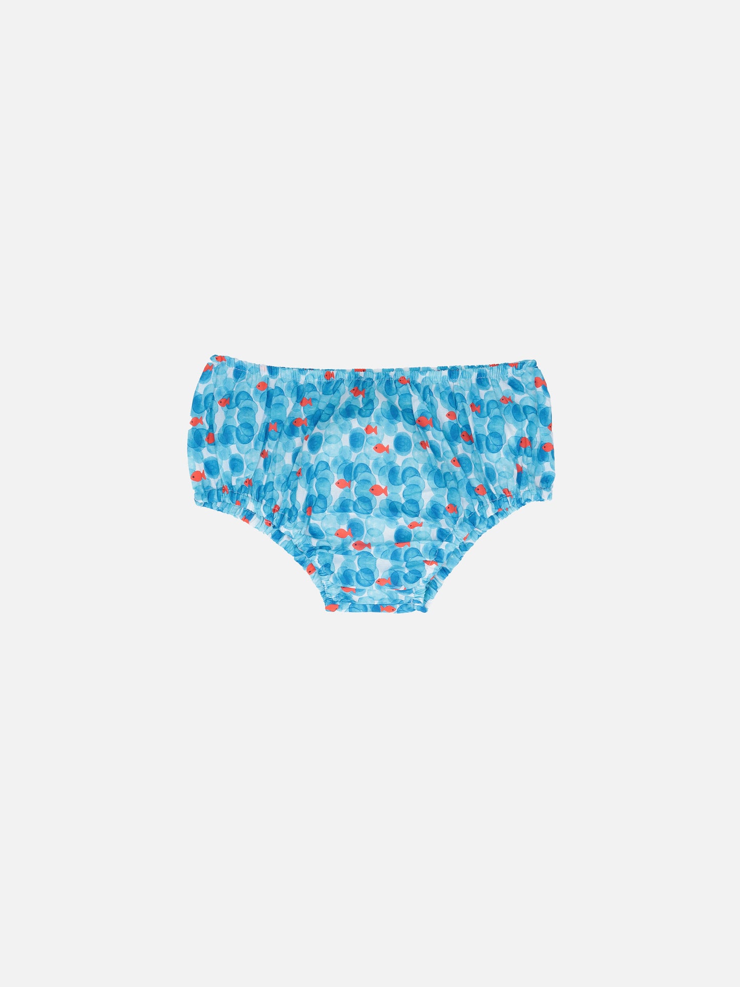 Infant bloomers Pimmy with bubbles and fishes print - MC2 Saint Barth
