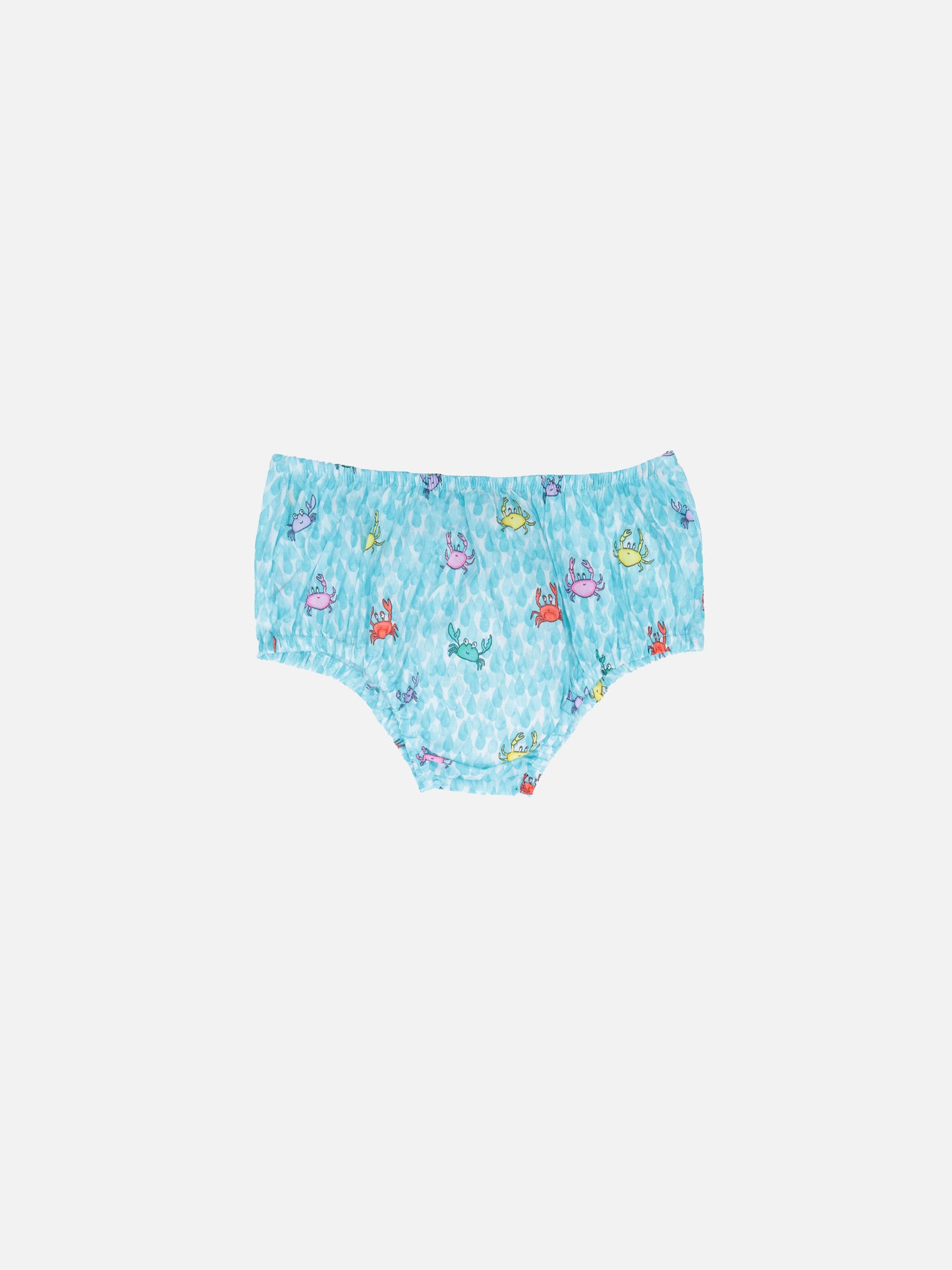 Infant bloomers Pimmy with crabs print - MC2 Saint Barth