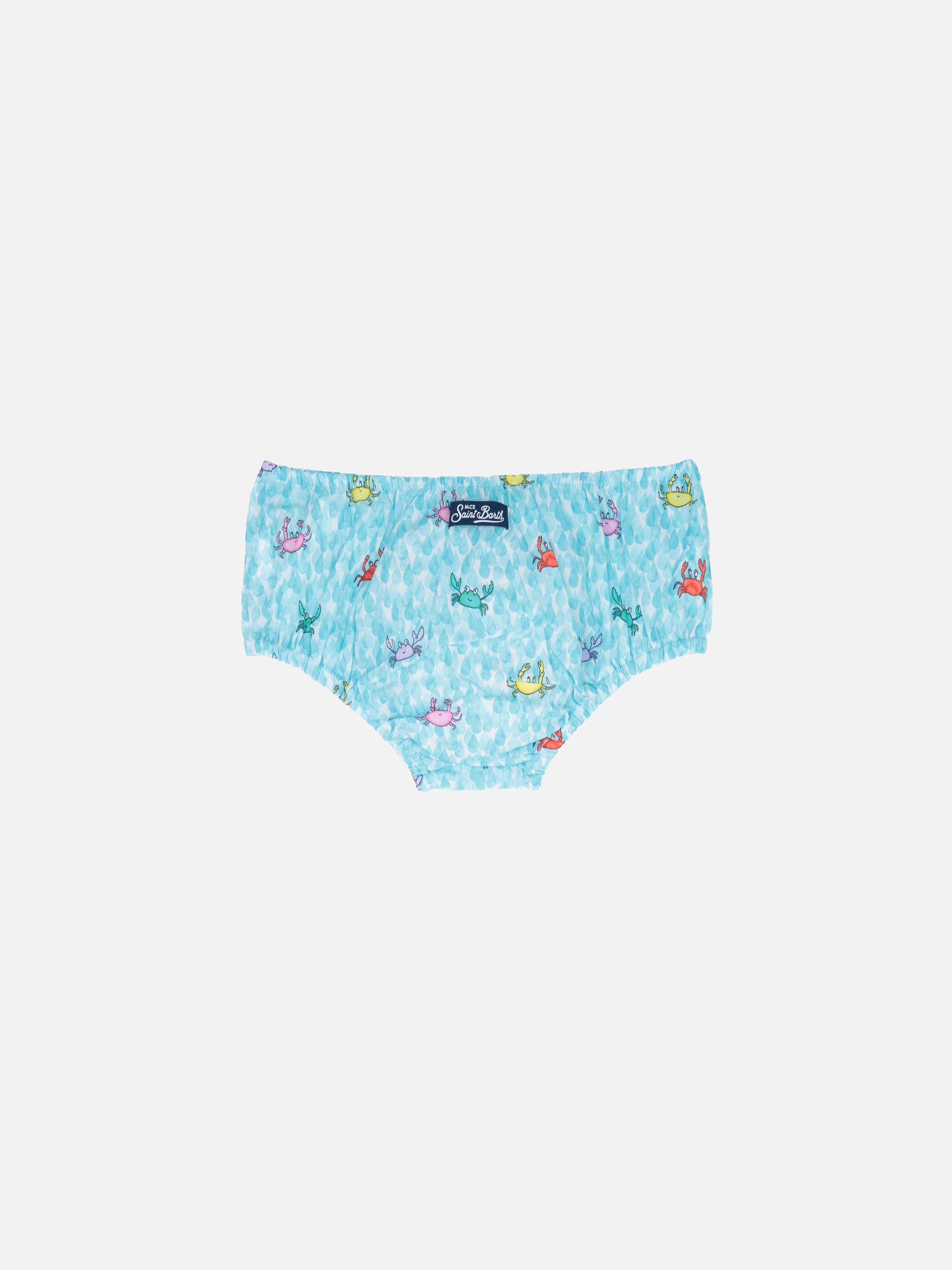 Infant bloomers Pimmy with crabs print - MC2 Saint Barth