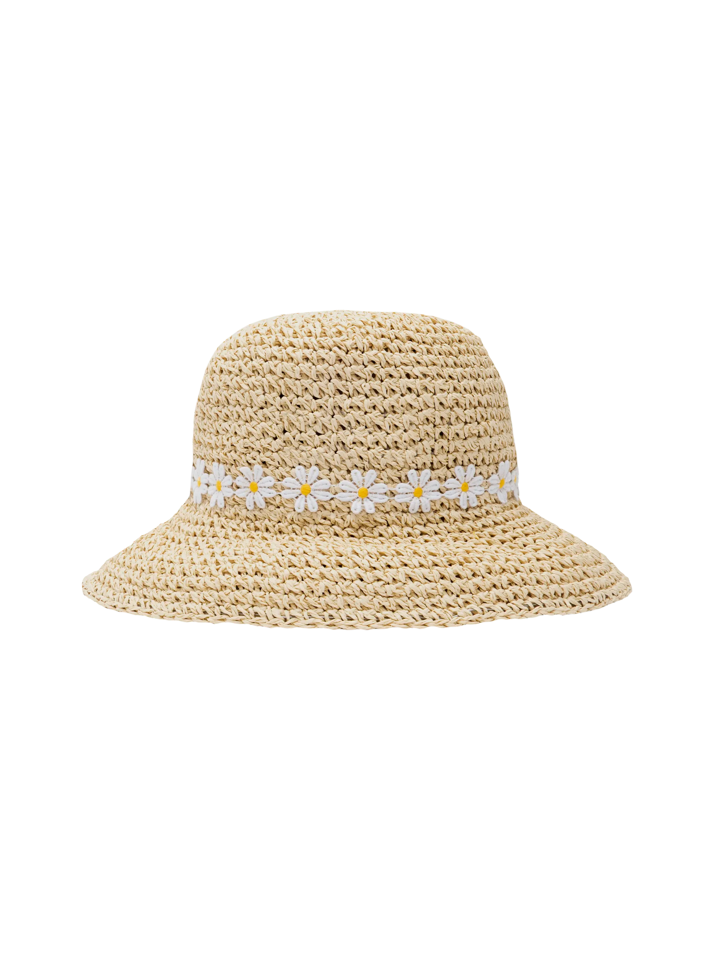 Polly bucket-style straw-effect hat - MC2 Saint Barth