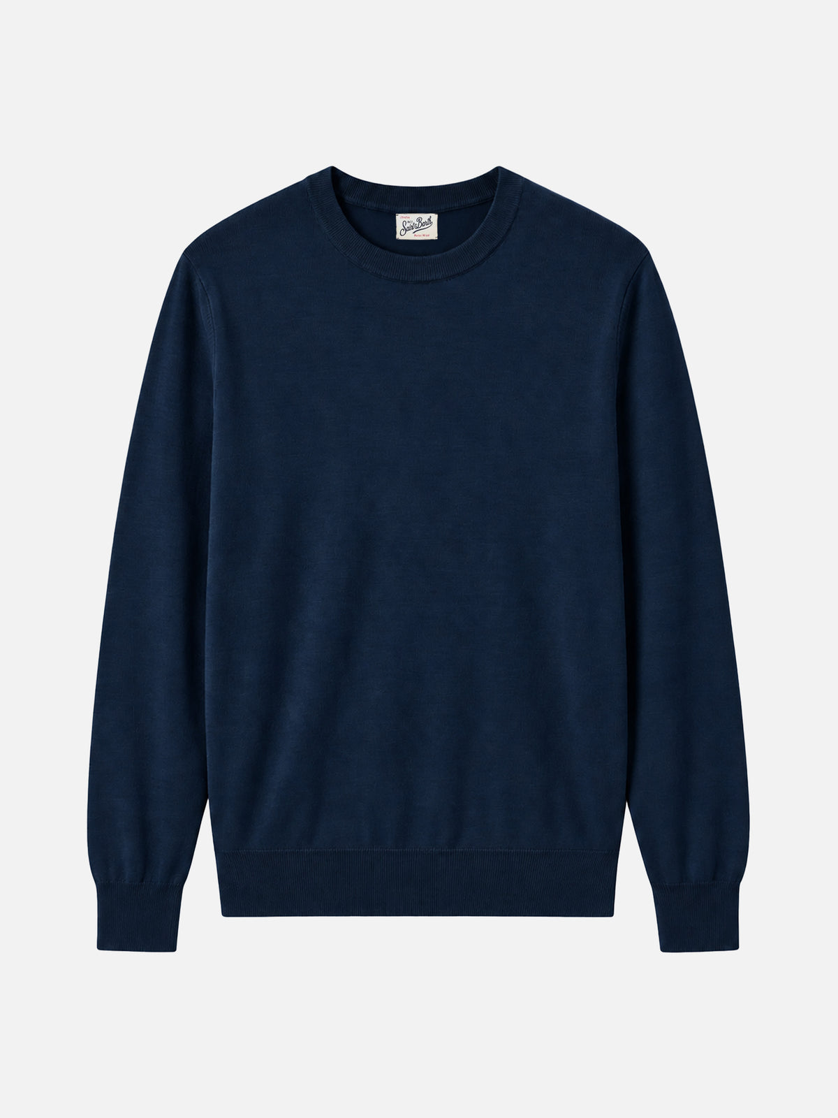 Maglione Regent Light blu navy in lana merino