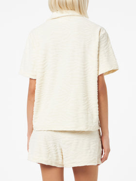 Woman terry cotton shirt Sheila - MC2 Saint Barth