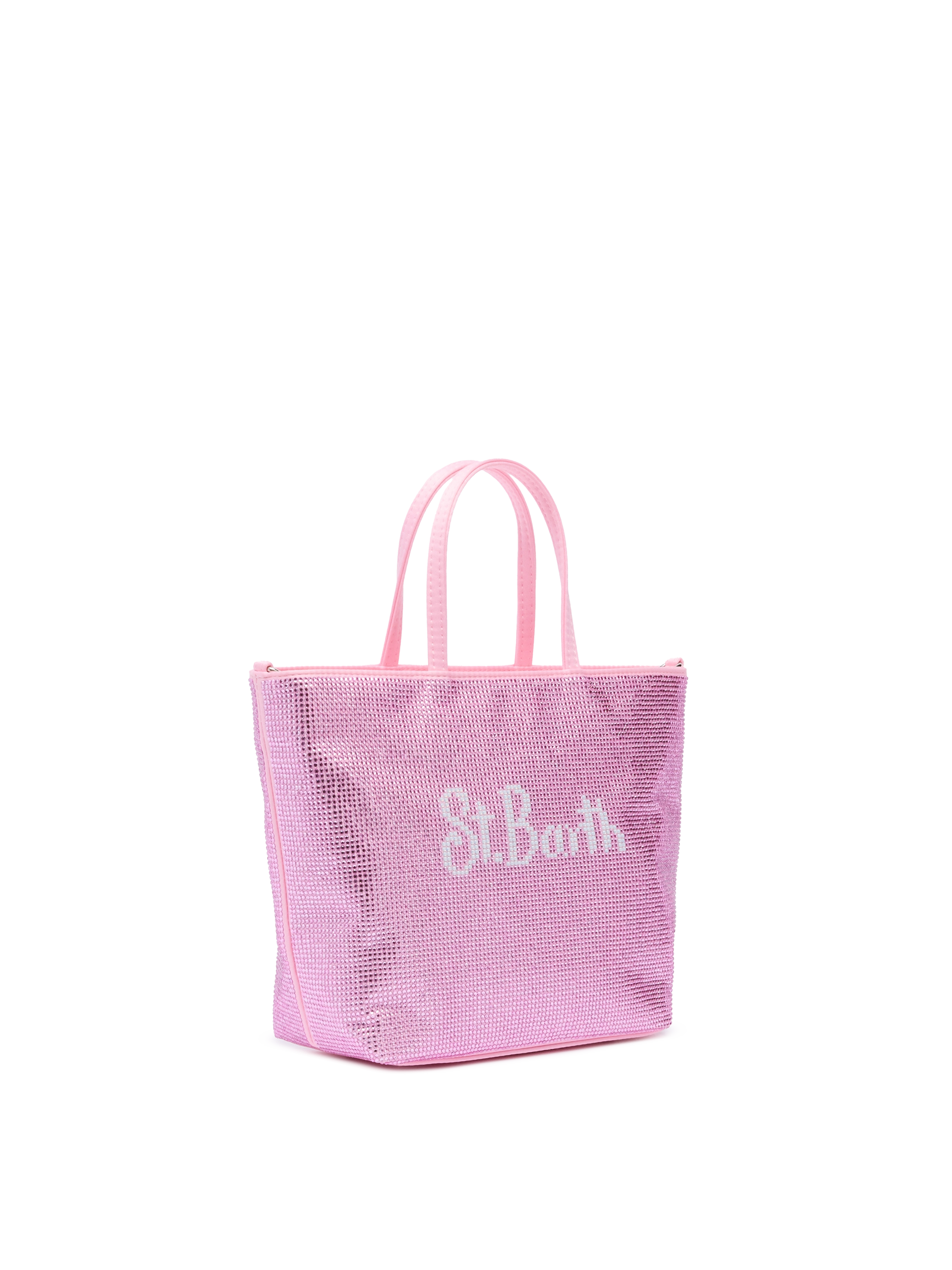 Strass Mini Bag with pink rhinestones - MC2 Saint Barth