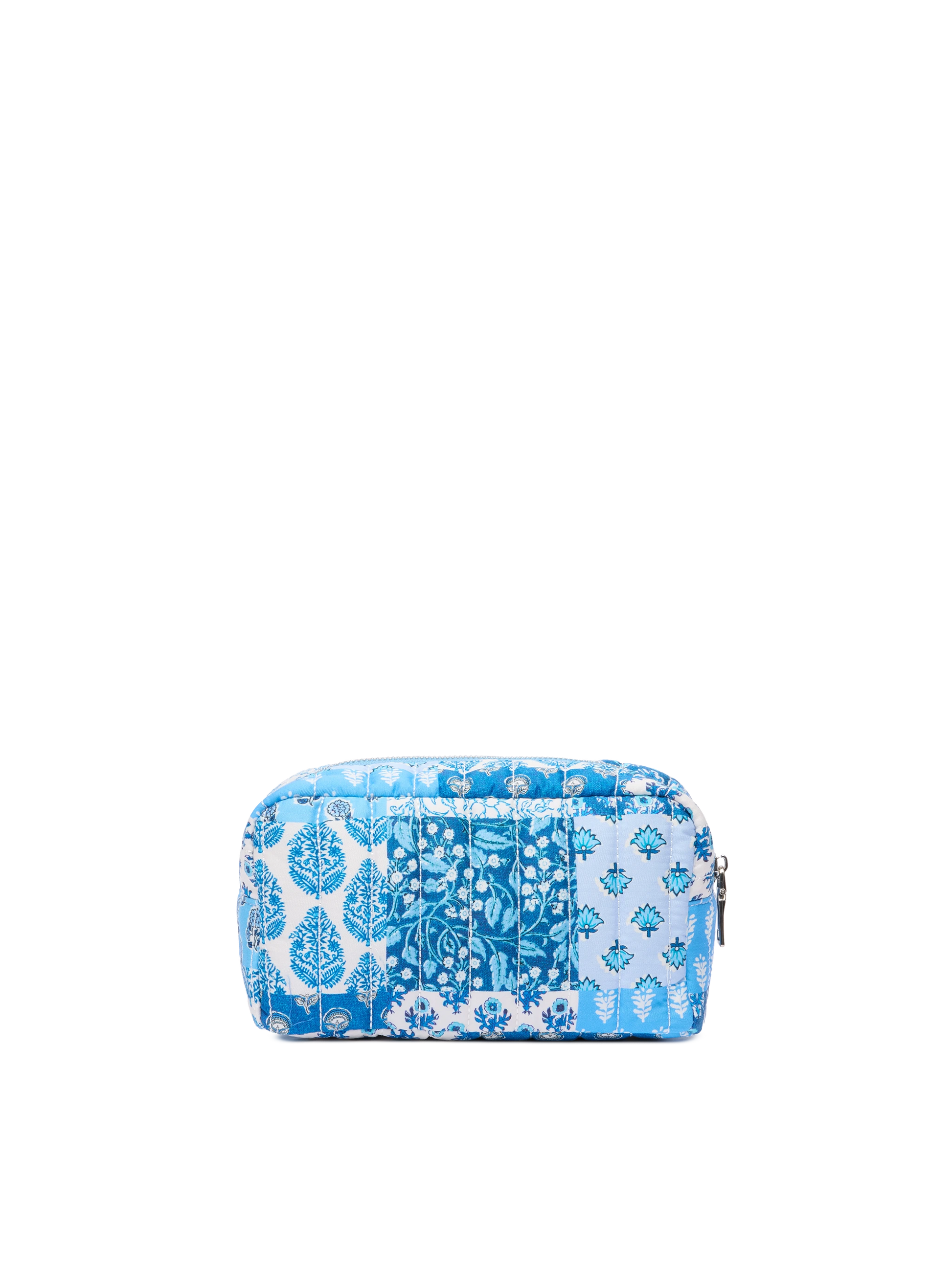 Blue flower quilted Soft Pouch - MC2 Saint Barth