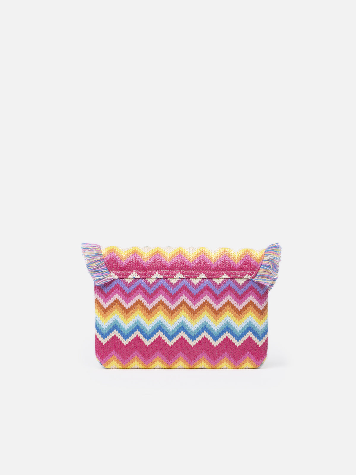 Strohpochette mit Fruchtanhängern