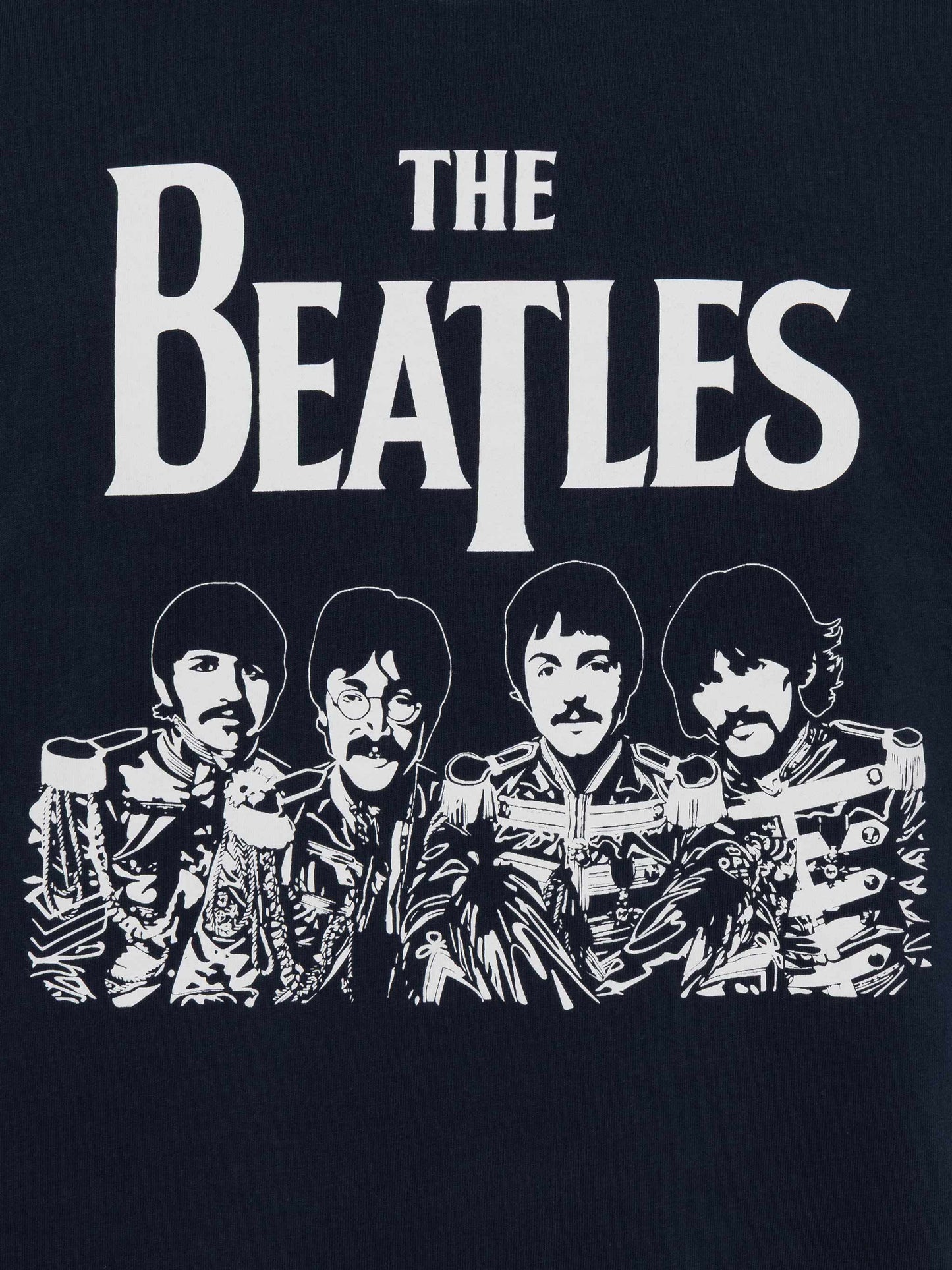 Cotton T-shirt with Beatles band print | THE BEATLES SPECIAL EDITION - MC2 Saint Barth