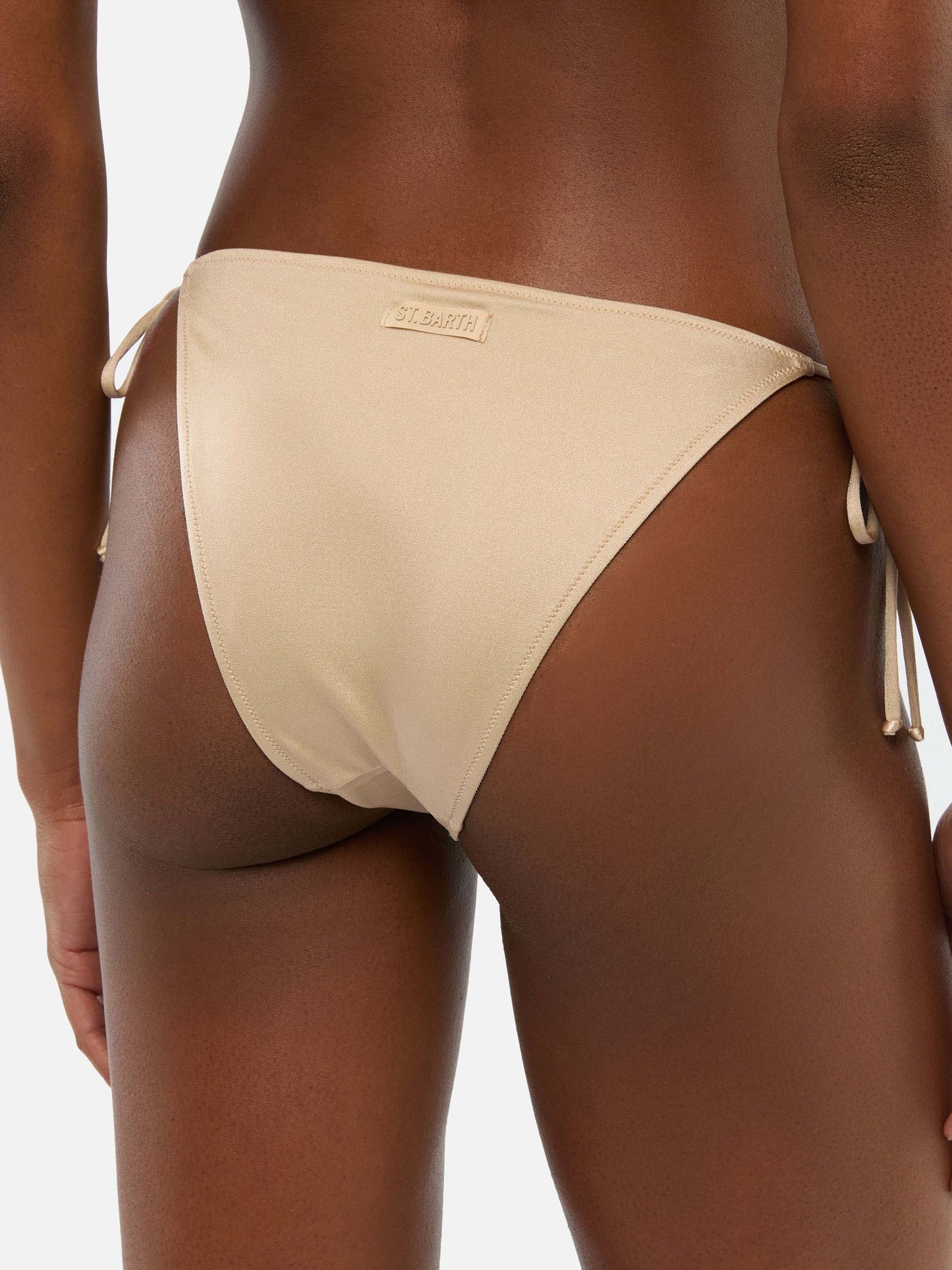 Bea Virgo gold bralette bikini