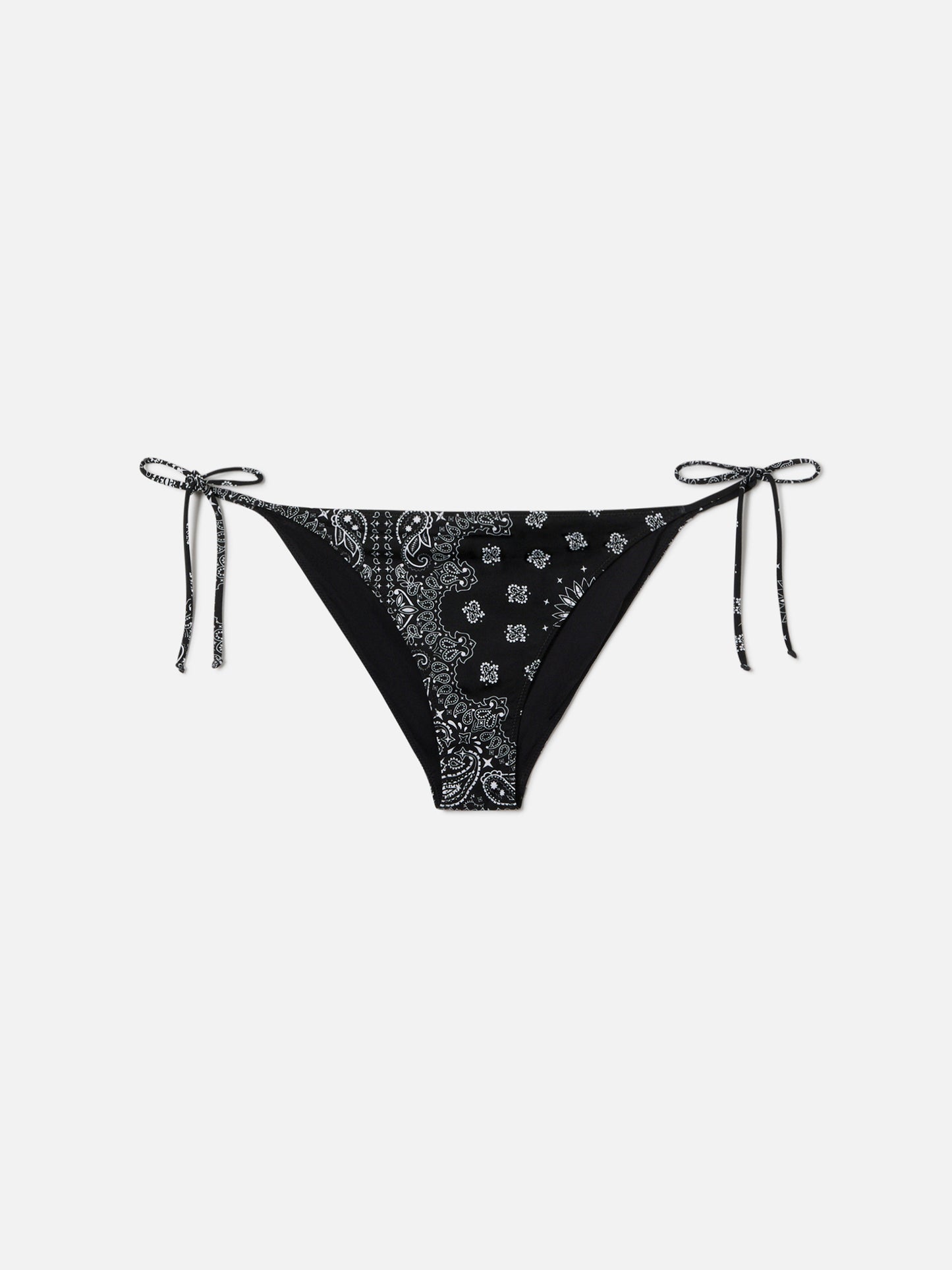 Slip mare Virgo classico con stampa bandana nera