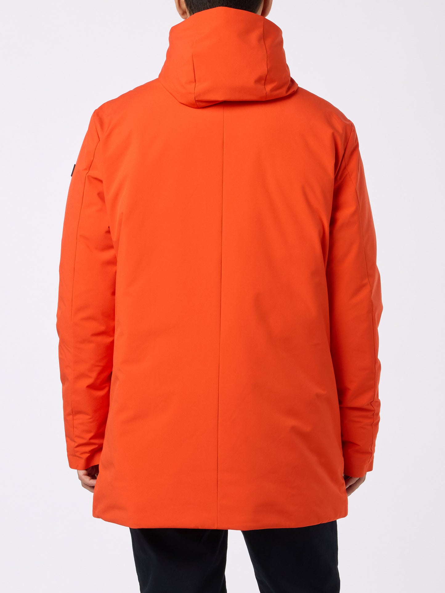 Man hooded parka jacket Voyager with bandanna lining