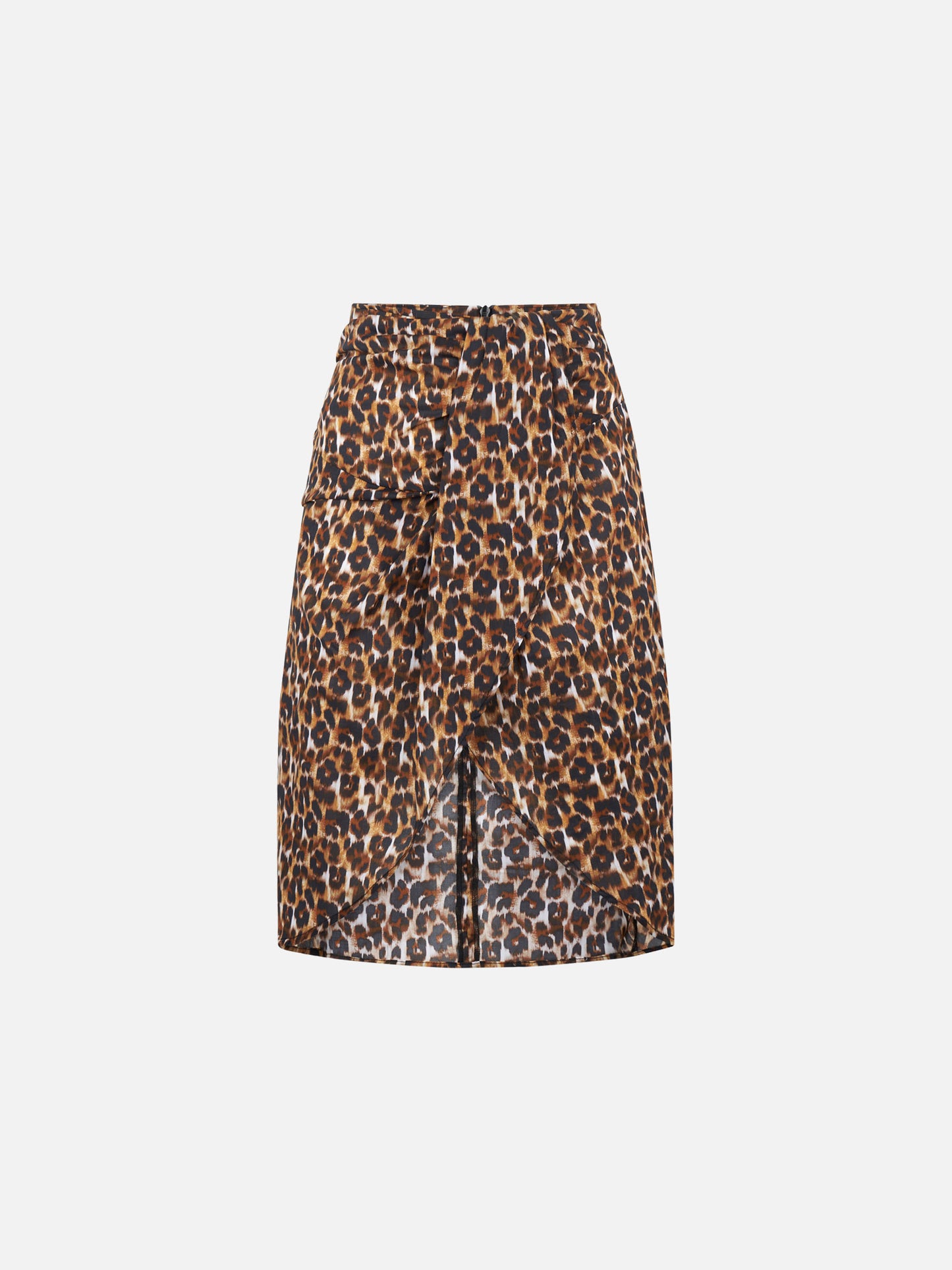Woman midi skirt Amanda with leopard print - MC2 Saint Barth