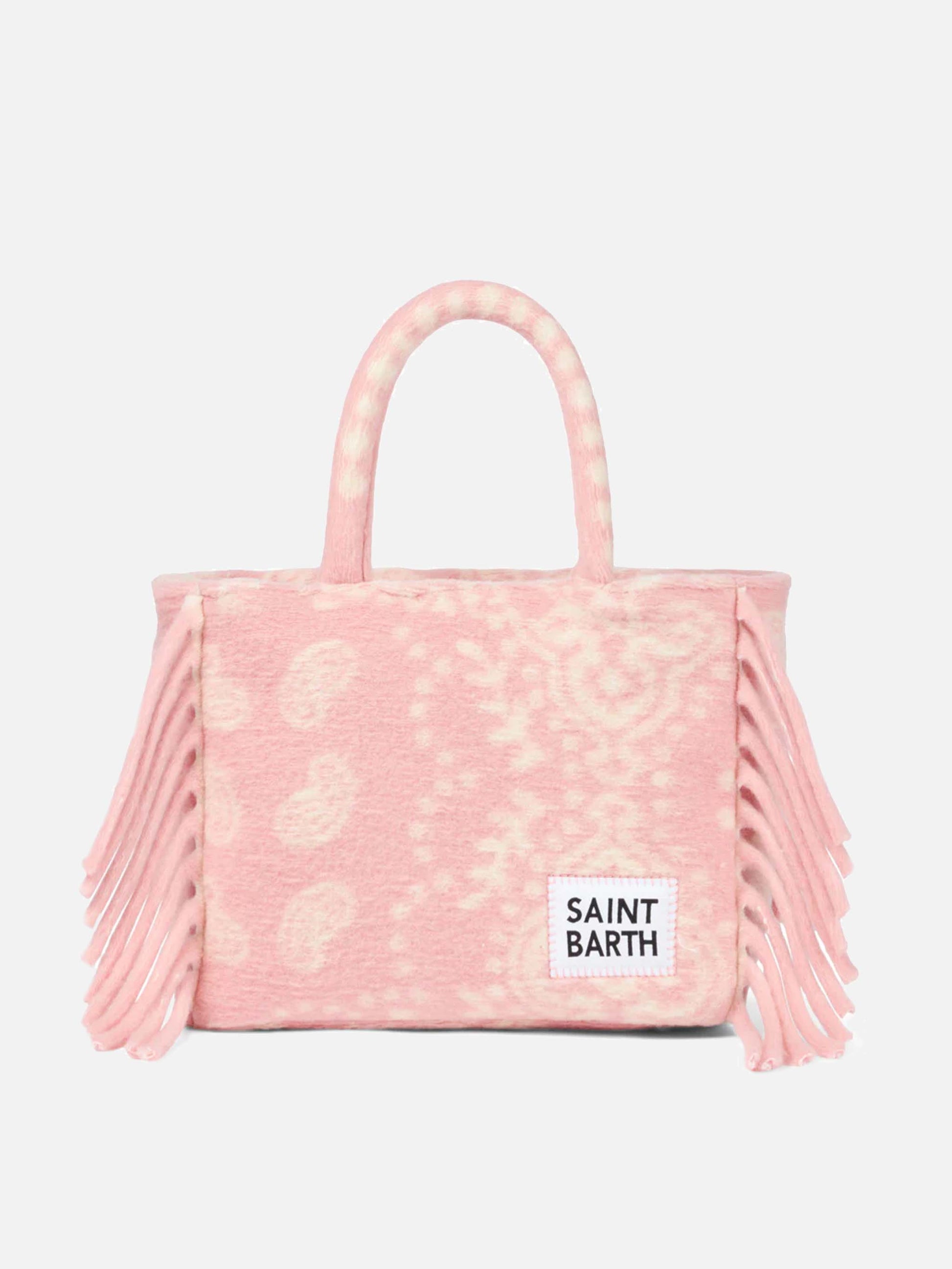 Colette blanket handbag with bandanna print - MC2 Saint Barth