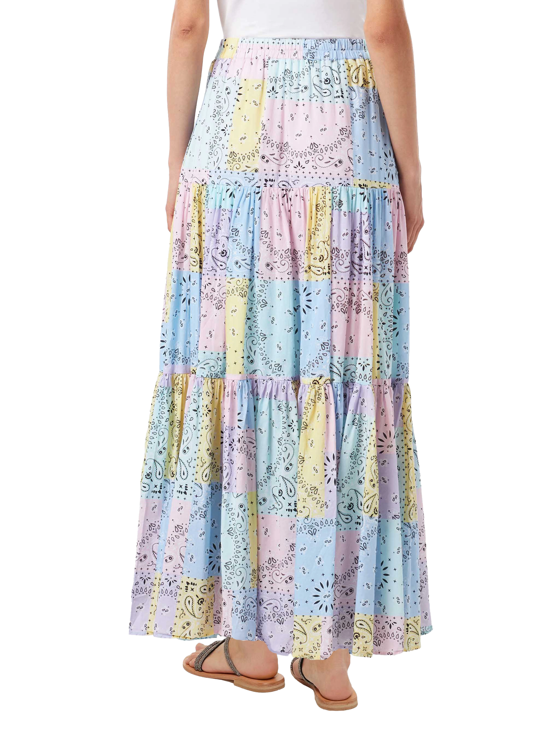 Bandanna print cotton skirt - MC2 Saint Barth