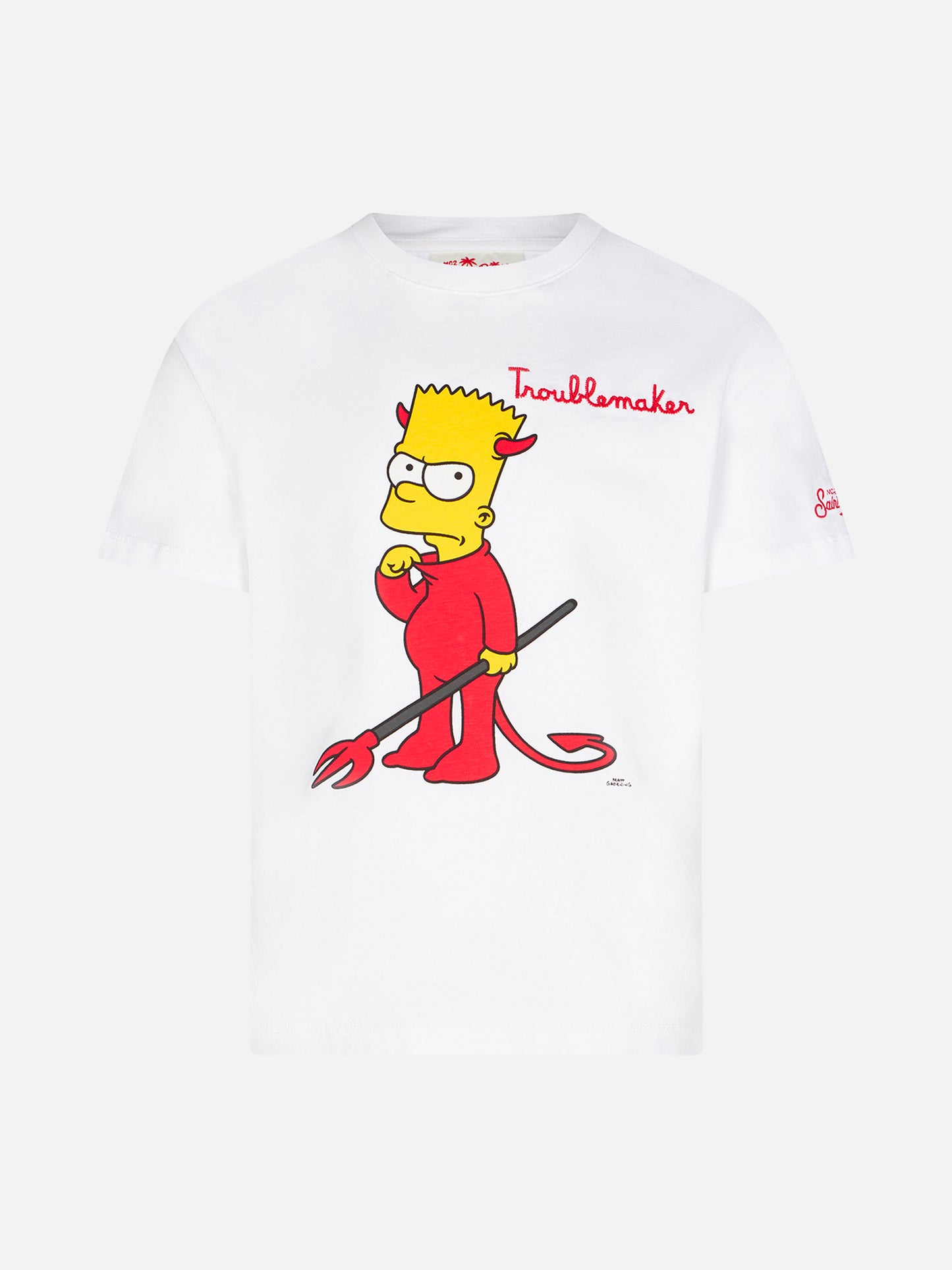 Baumwoll-T-Shirt für Jungen mit „Devil Bart“-Aufdruck | DIE SIMPSONS-SONDERAUSGABE