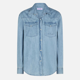 Woman denim shirt - MC2 Saint Barth