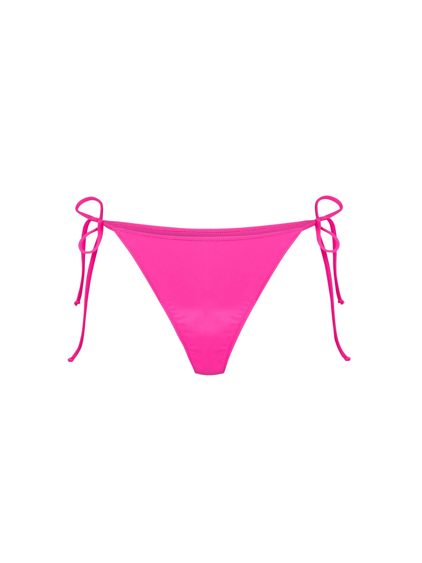 Slip mare donna fucsia con laccetti laterali