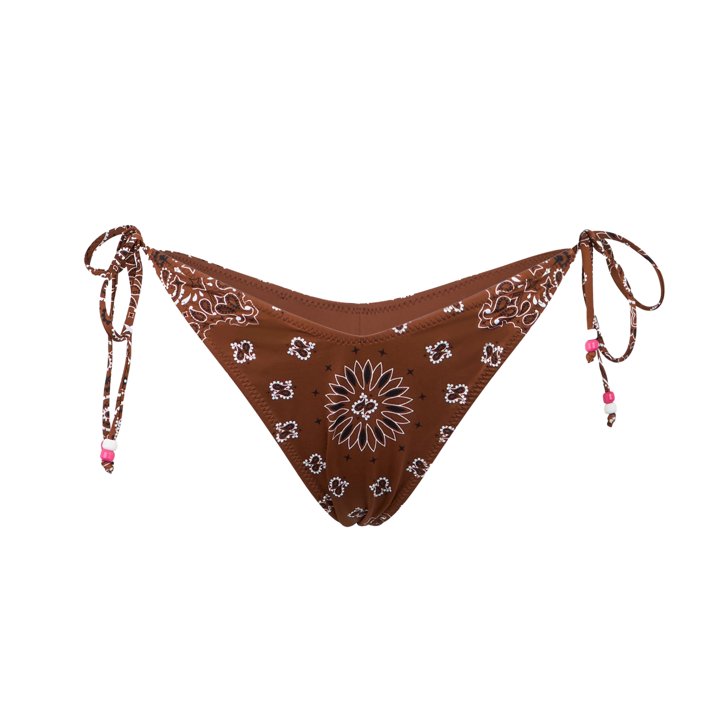 Freche Damen-Badehose mit Bandana-Print