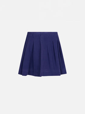 Girl purple corduroy skirt - MC2 Saint Barth