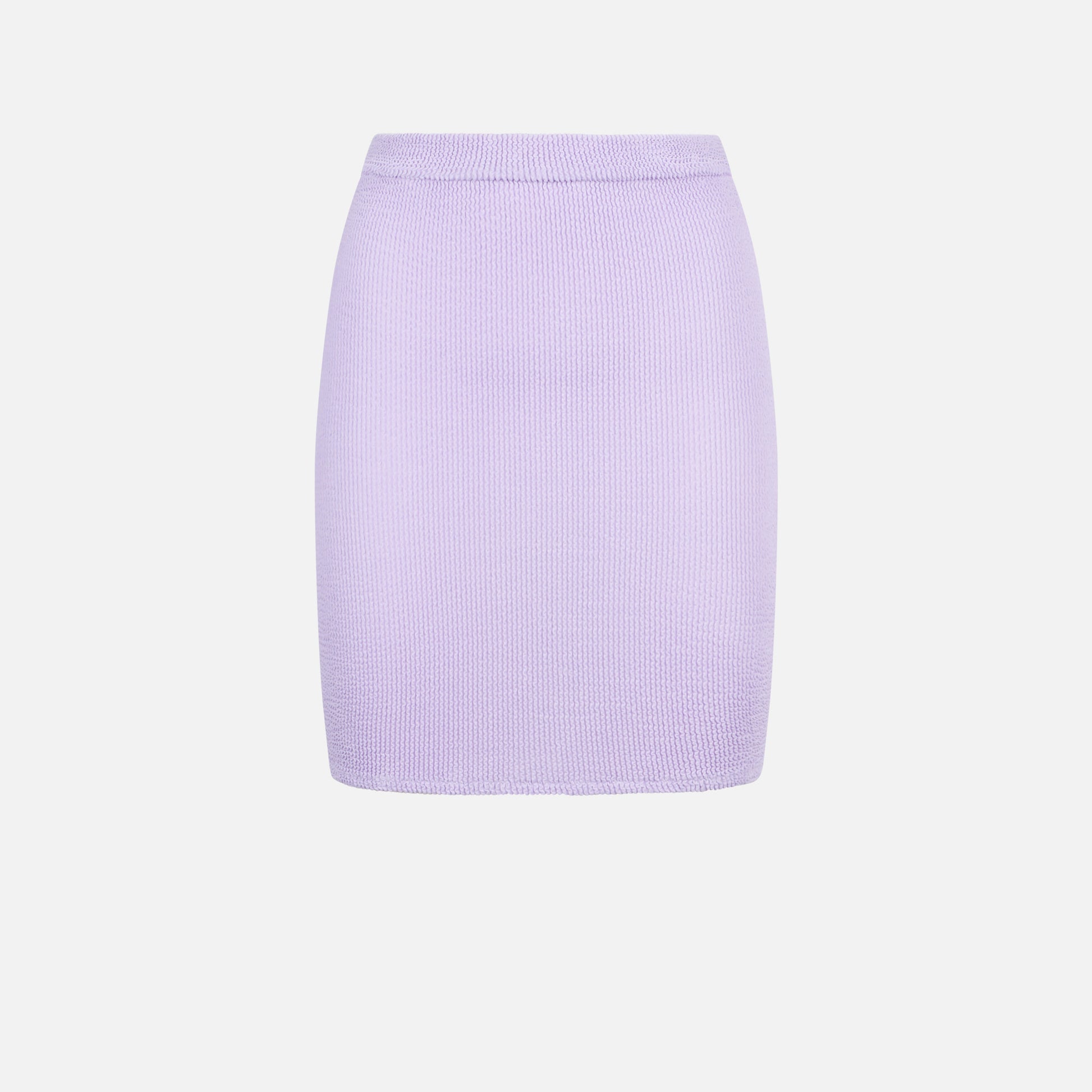 Woman lilac crinkle mini skirt - MC2 Saint Barth