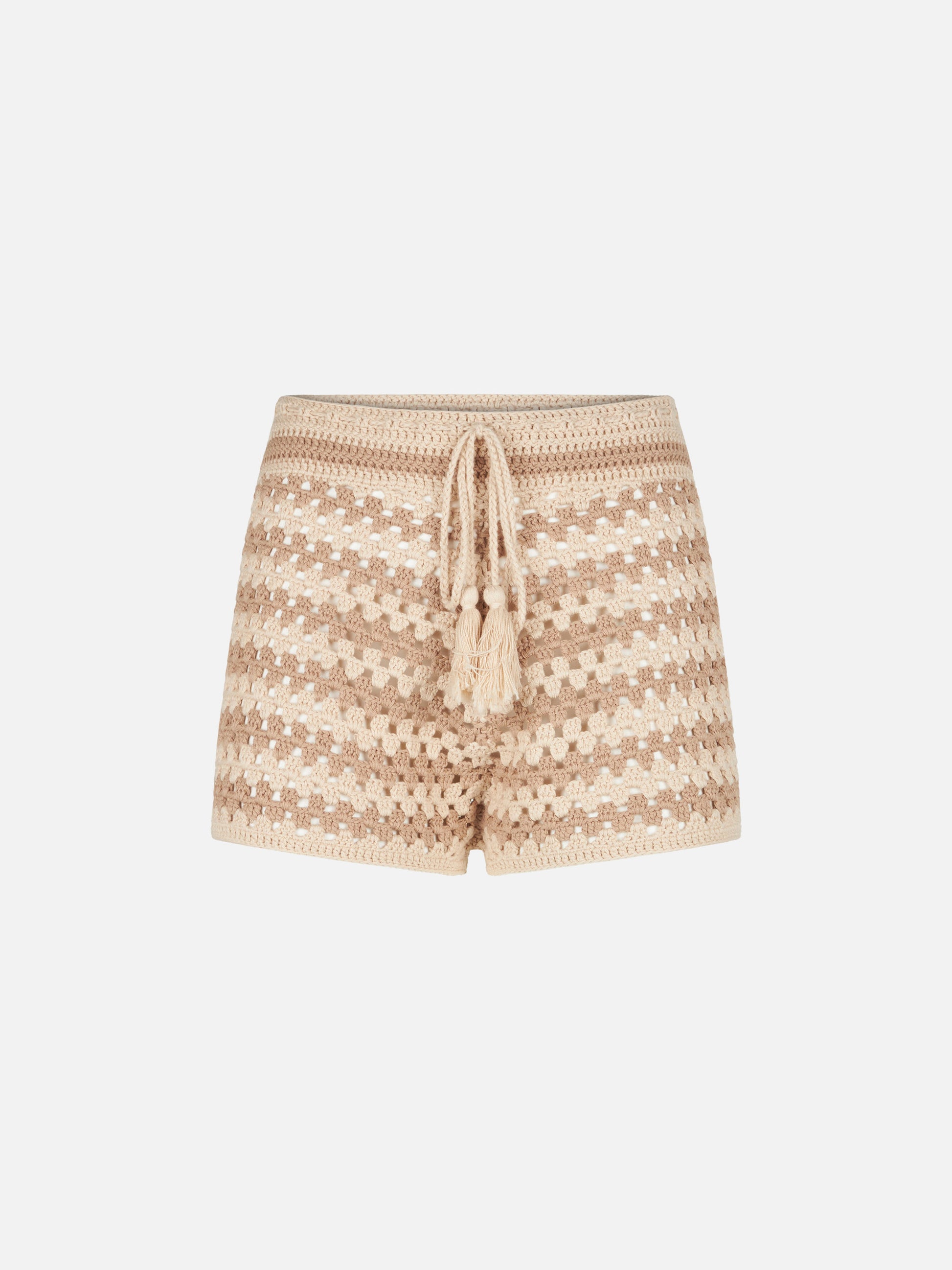 Multicolor crochet shorts - MC2 Saint Barth
