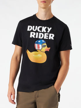 Herren-T-Shirt mit Ducky Rider-Aufdruck