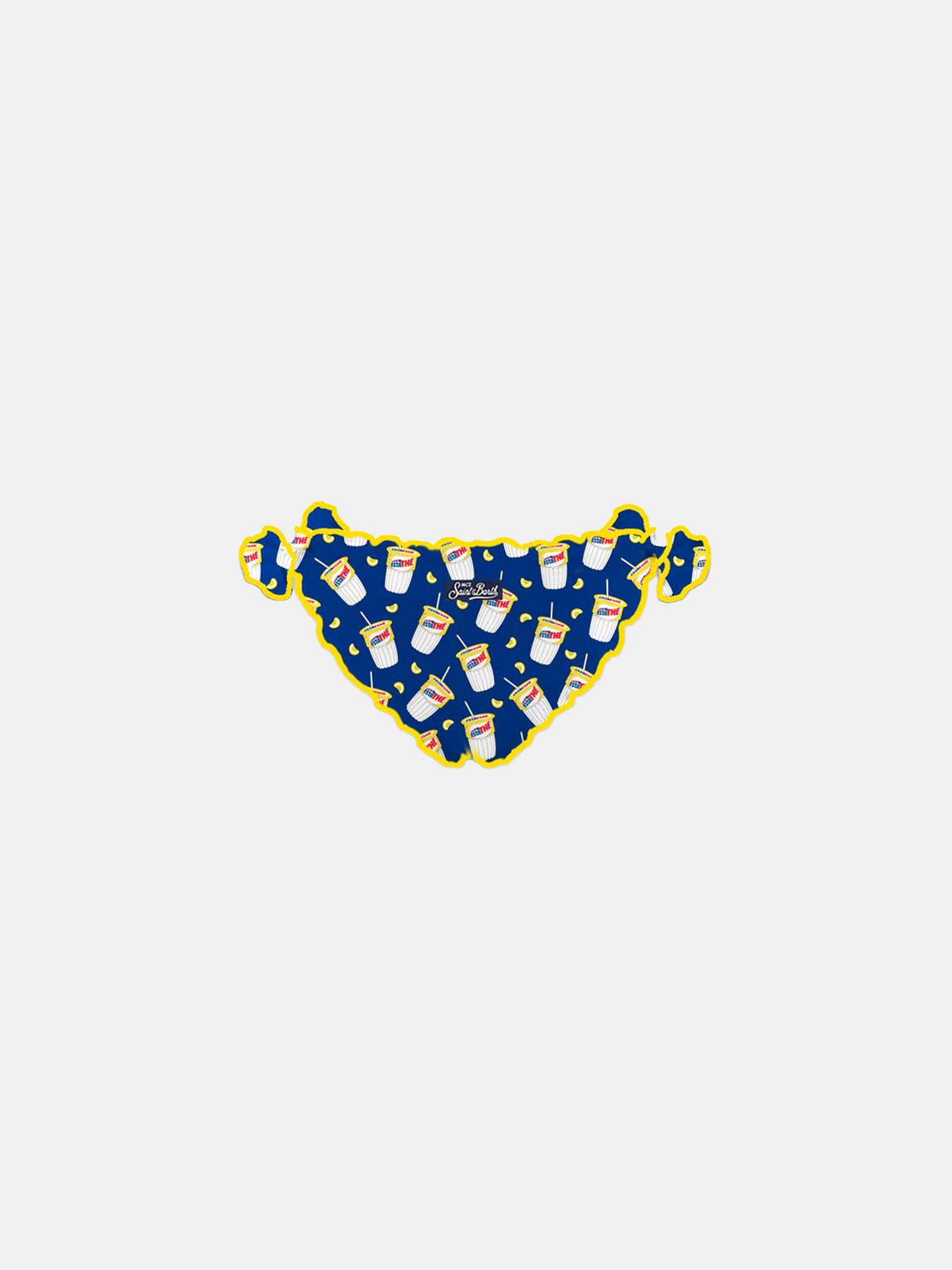 Girl swim briefs with Estathé print | Estathé® Special Edition