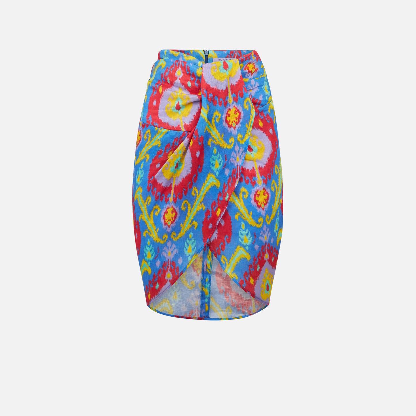 Woman mid skirt Amanda with multicolor print - MC2 Saint Barth