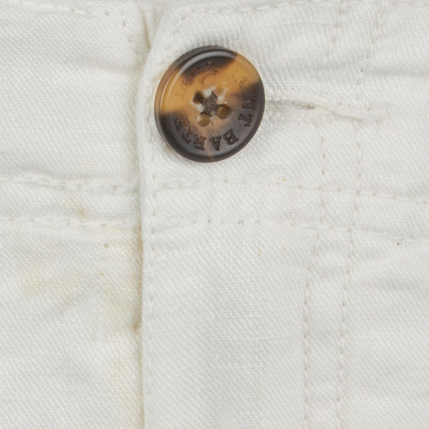 Boy white linen bermuda - MC2 Saint Barth