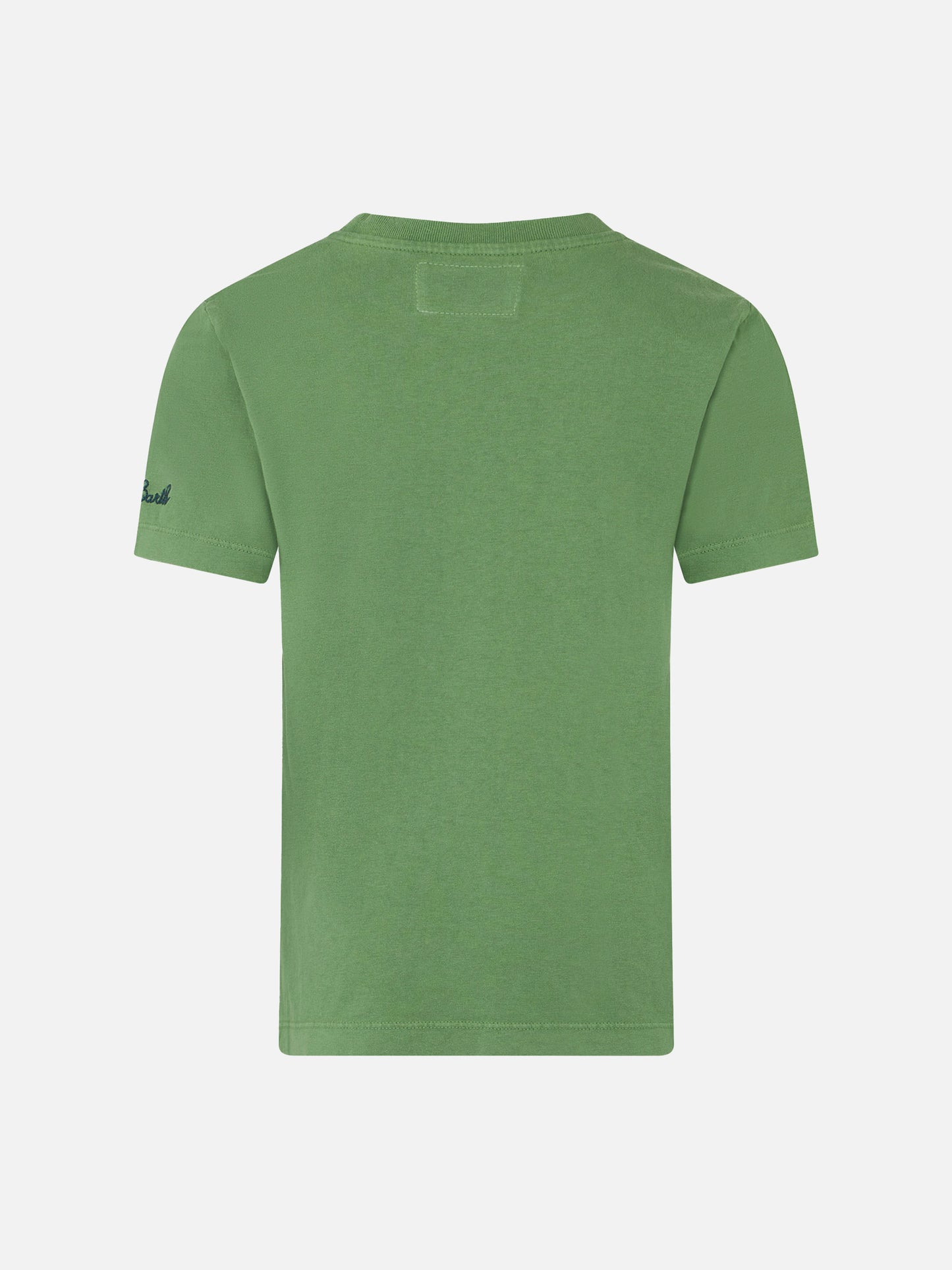 Boy military green t-shirt with Snoopy print | SNOOPY - PEANUTS™ SPECIAL EDITION - MC2 Saint Barth