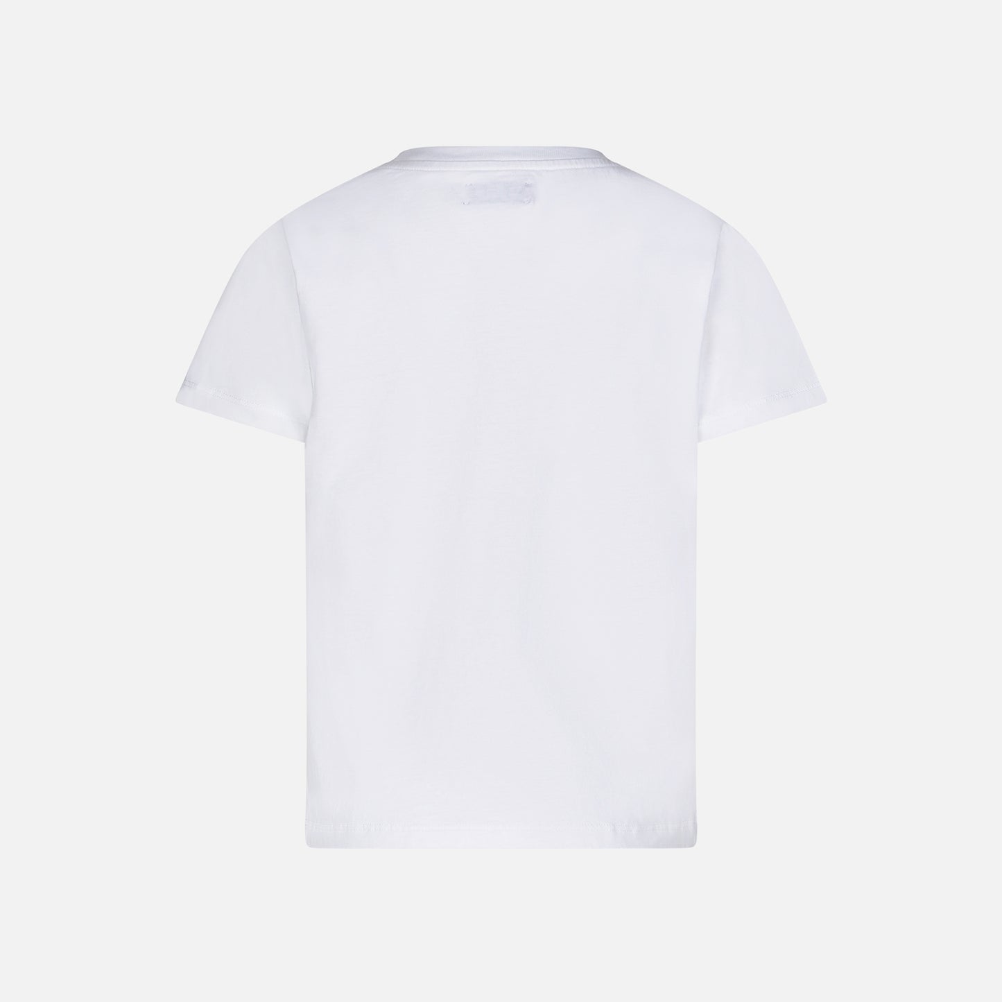 T-shirt da bambina con logo patch St. Barth rosa