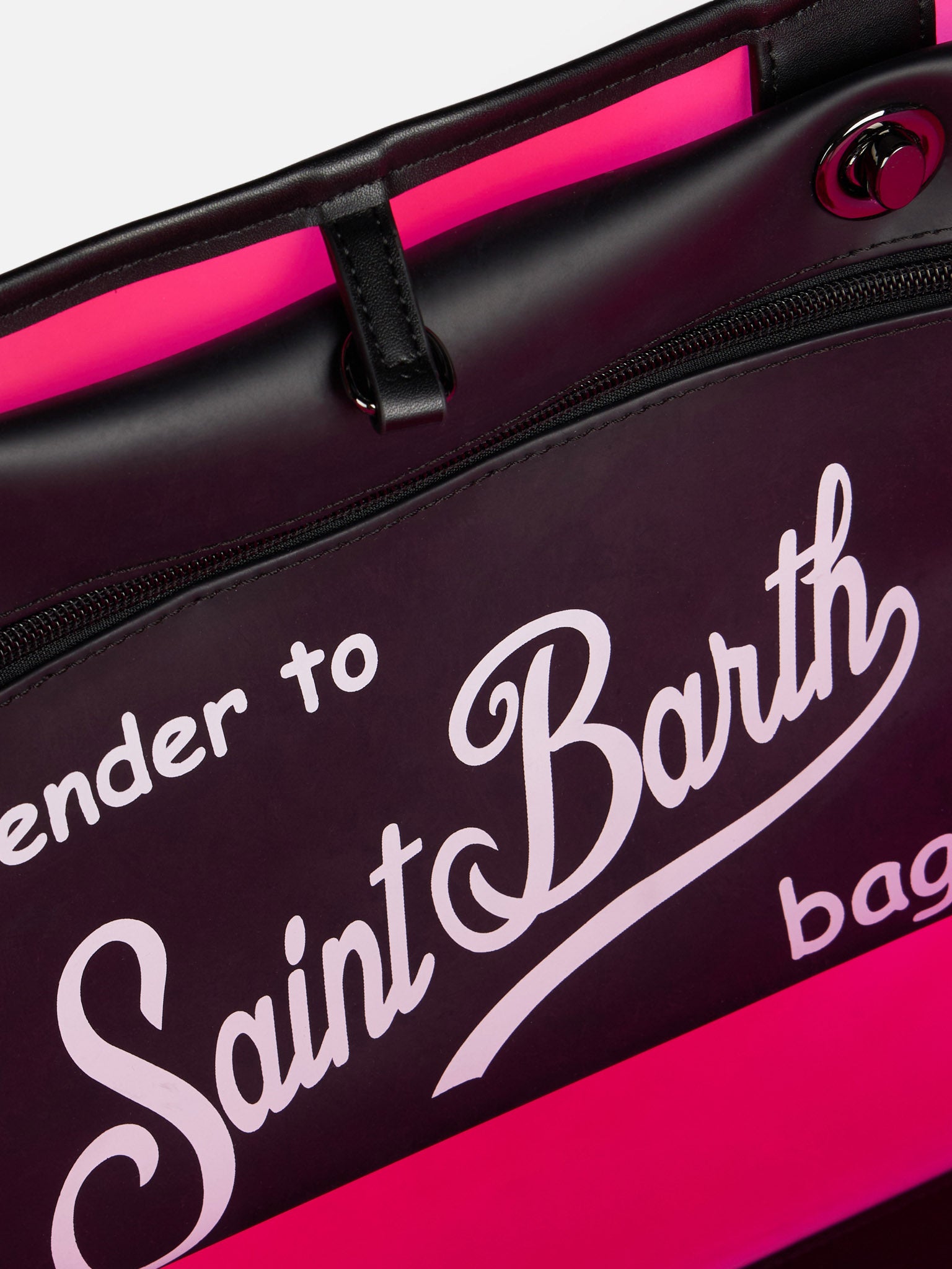 Summer vibes transparent pvc bag - MC2 Saint Barth