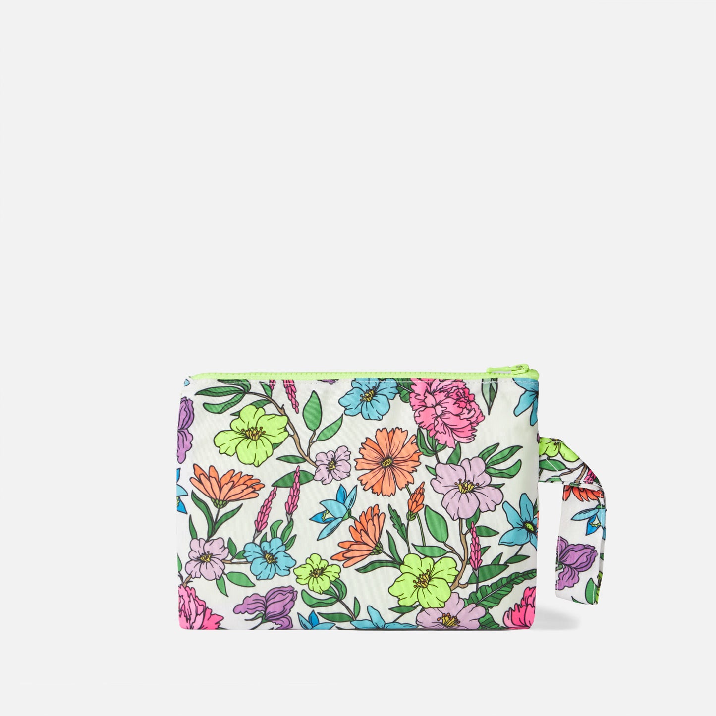 Pareasy nylon pochette with flower print - MC2 Saint Barth