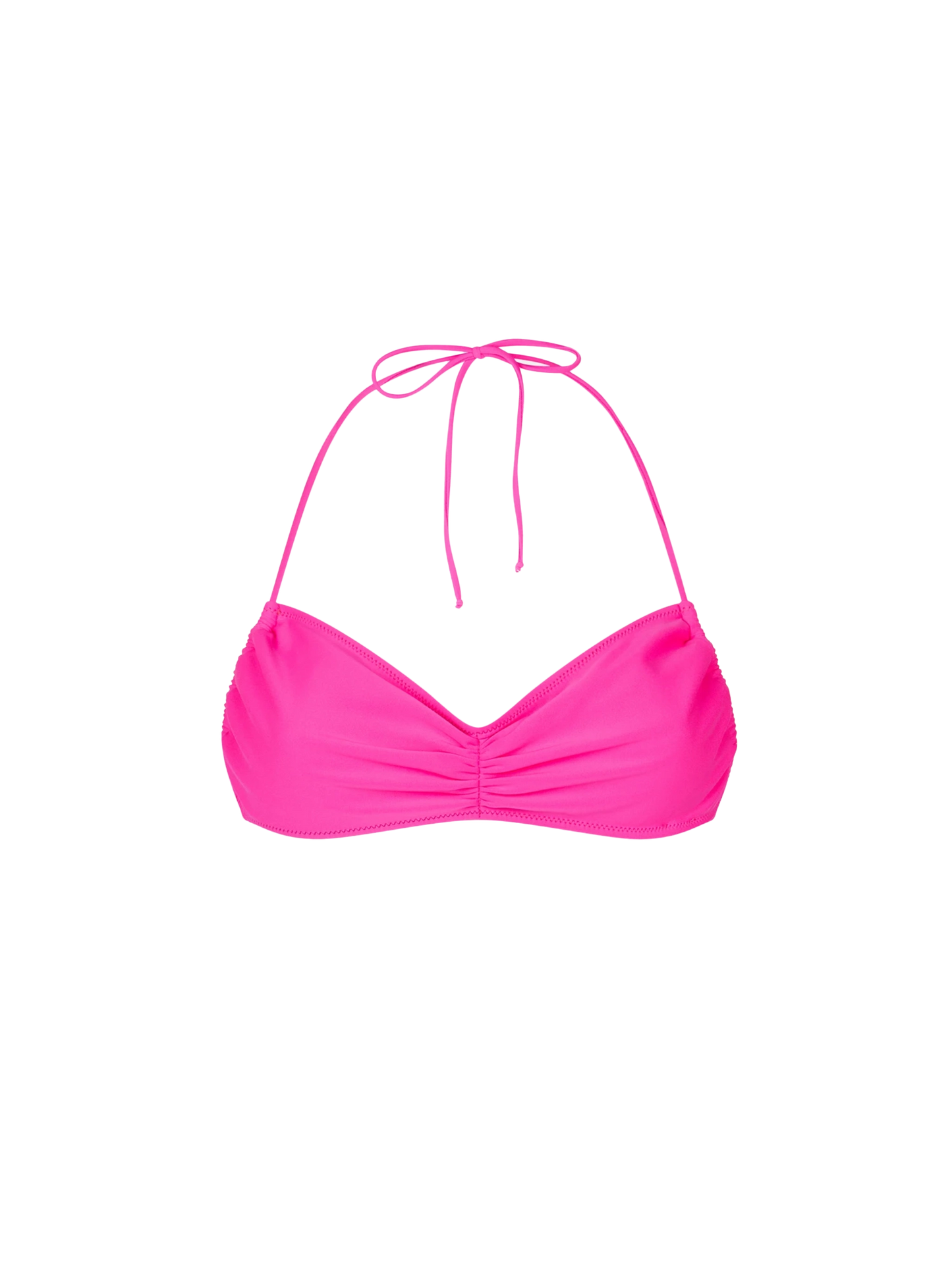 Costume da bagno da donna fucsia top a fascia