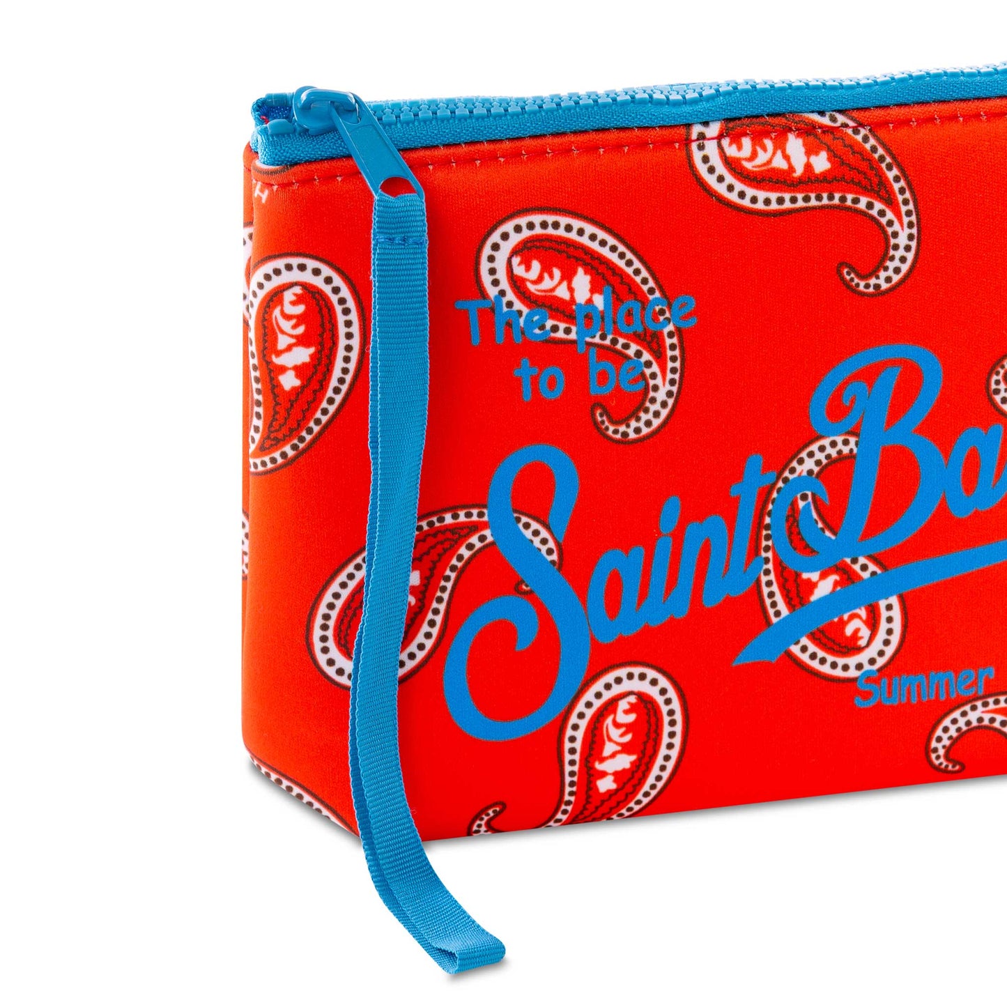 Aline-Pochette mit Paisley-Print