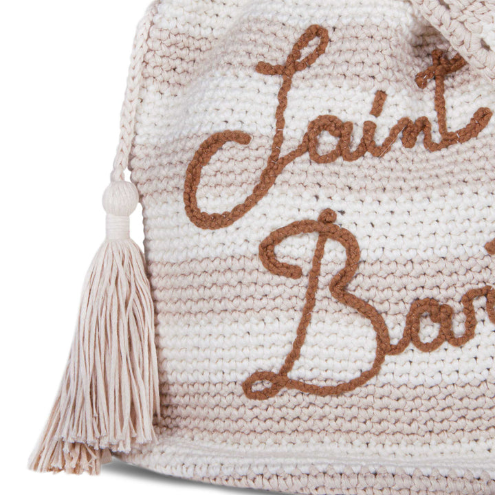 Handmade crochet bucket bag - MC2 Saint Barth