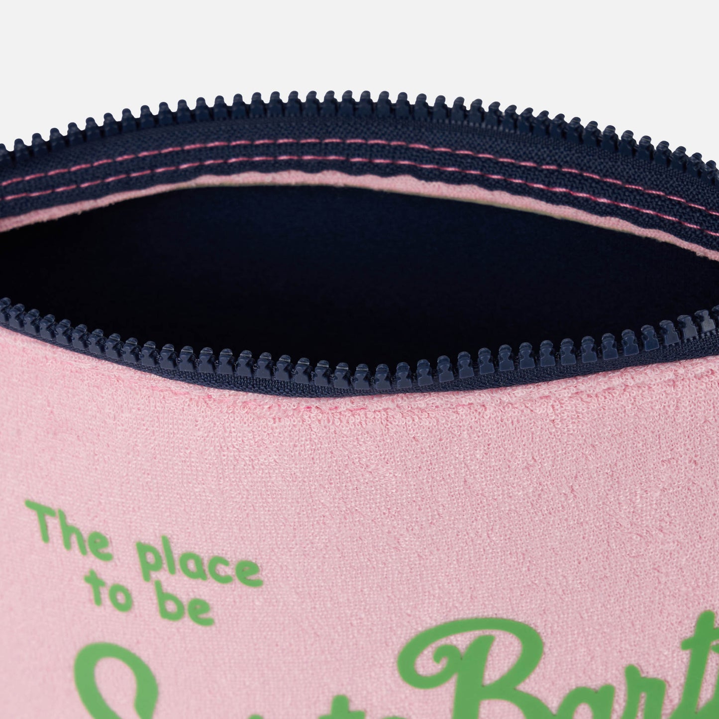 Pochette Aline in spugna rosa