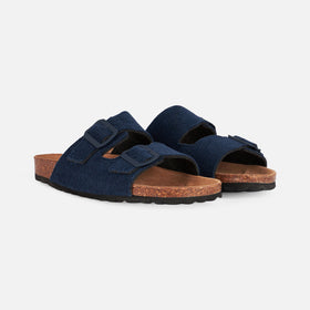 Blue terry man sandals - MC2 Saint Barth