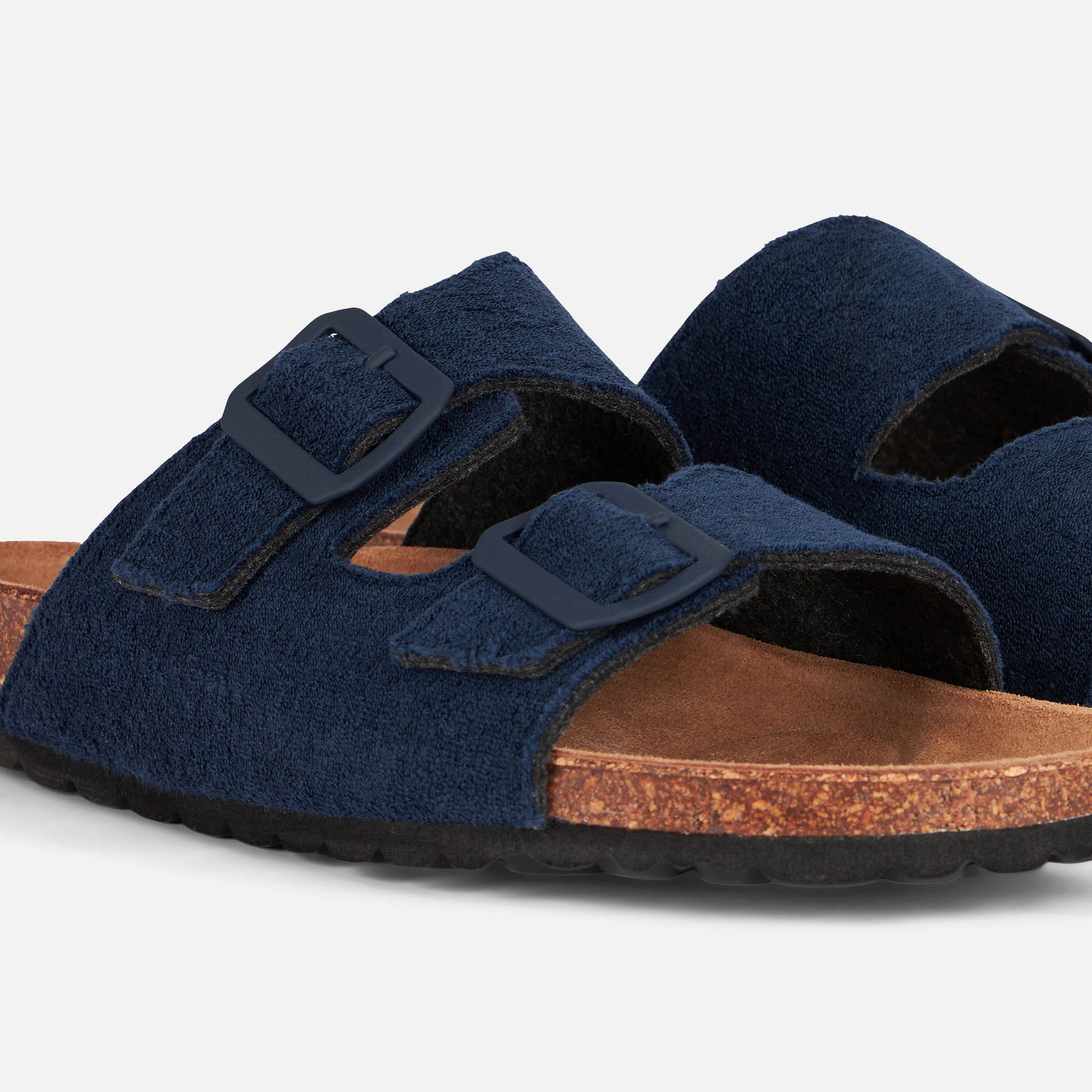 Blue terry man sandals - MC2 Saint Barth