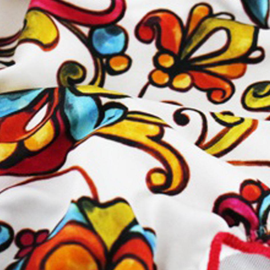 Girl crop top with ruffle - MC2 Saint Barth