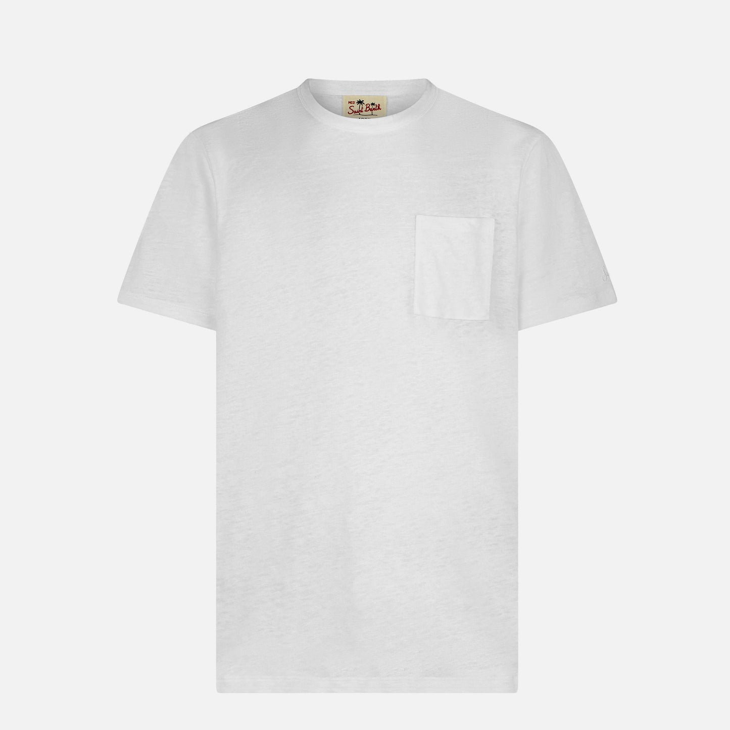 Man linen jersey t-shirt - MC2 Saint Barth