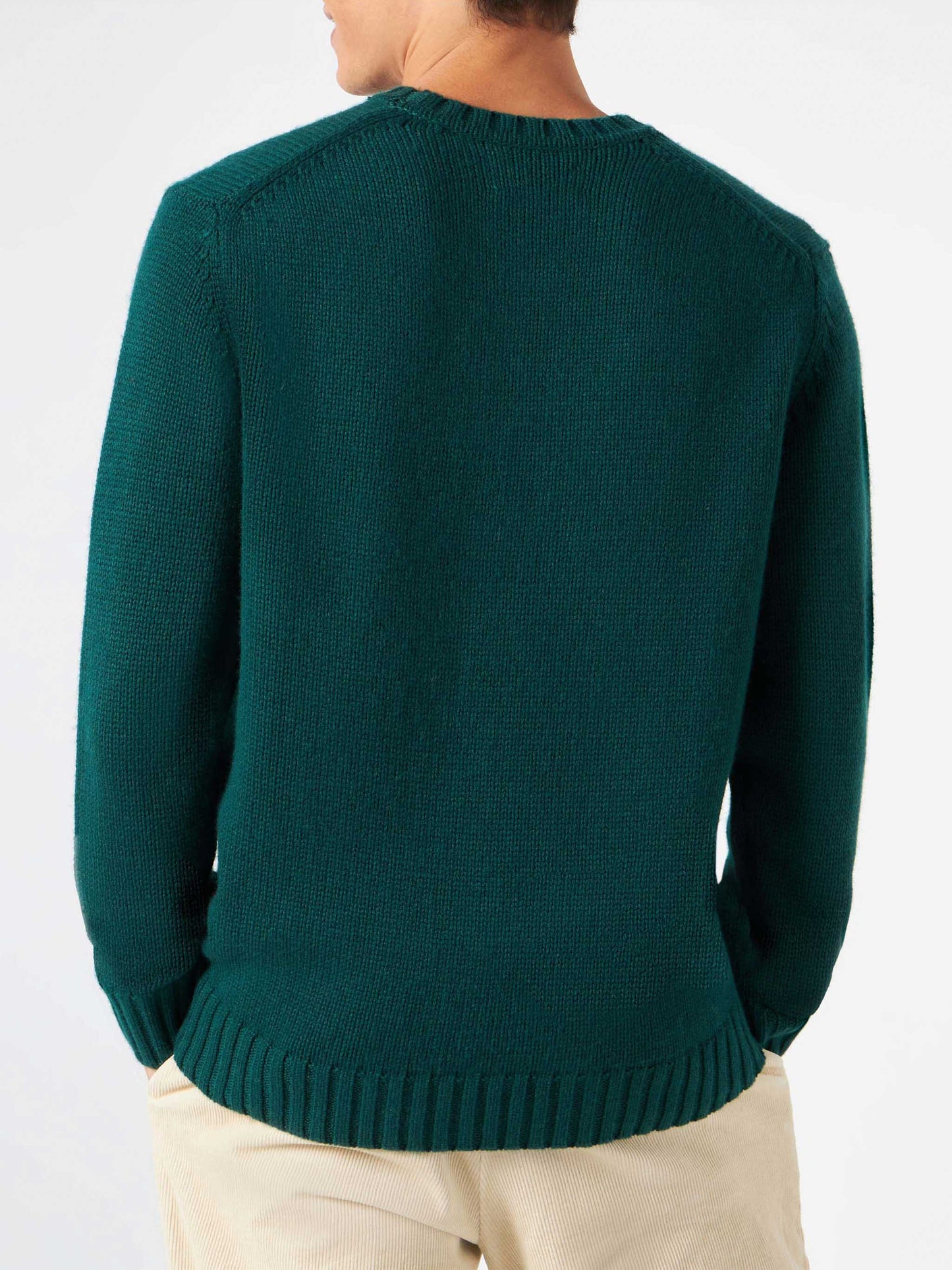 Man sweater with bears embroidery - MC2 Saint Barth