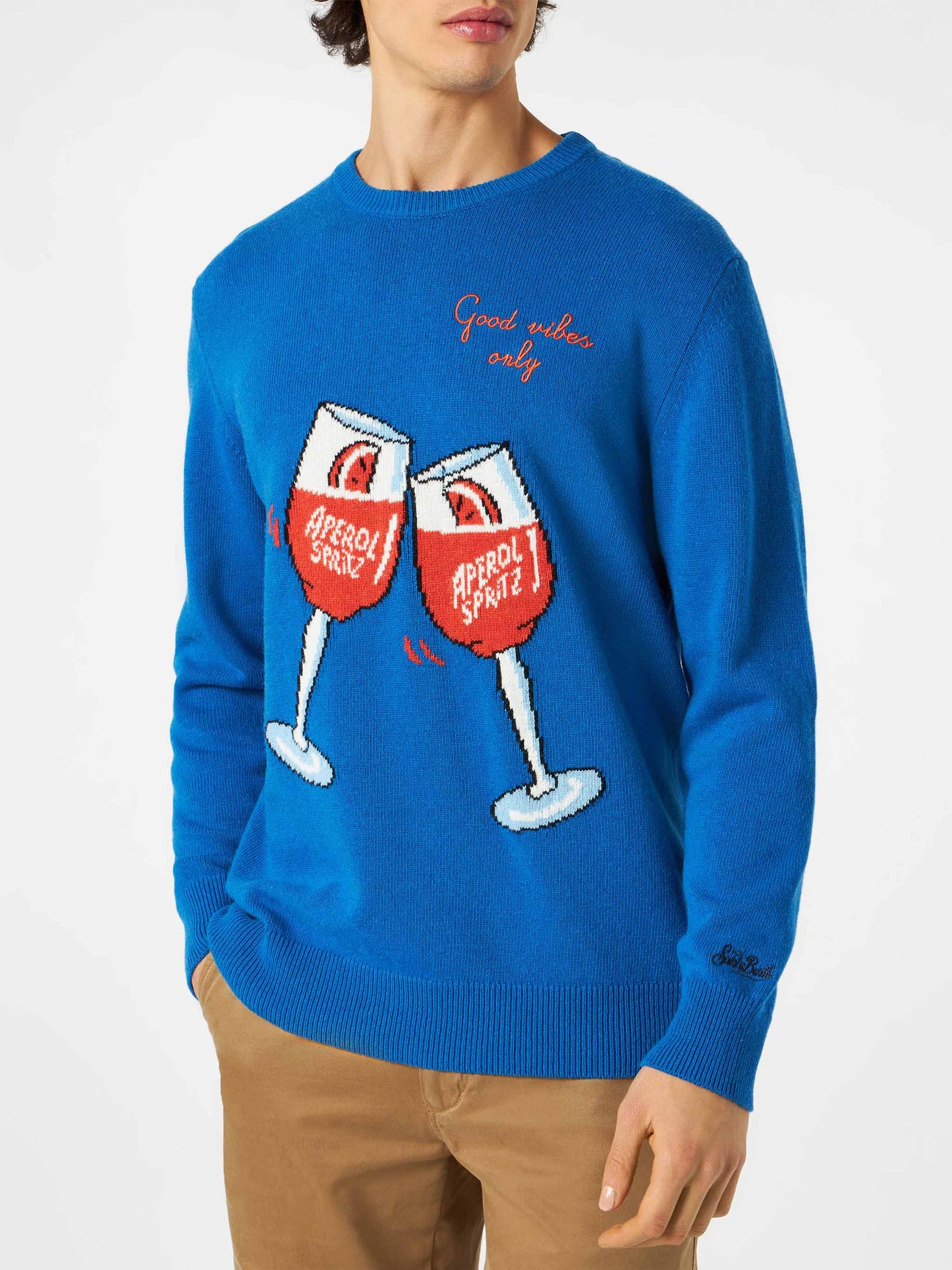 Herrenpullover mit Aperol Spritz-Aufdruck | APEROL SONDEREDITION