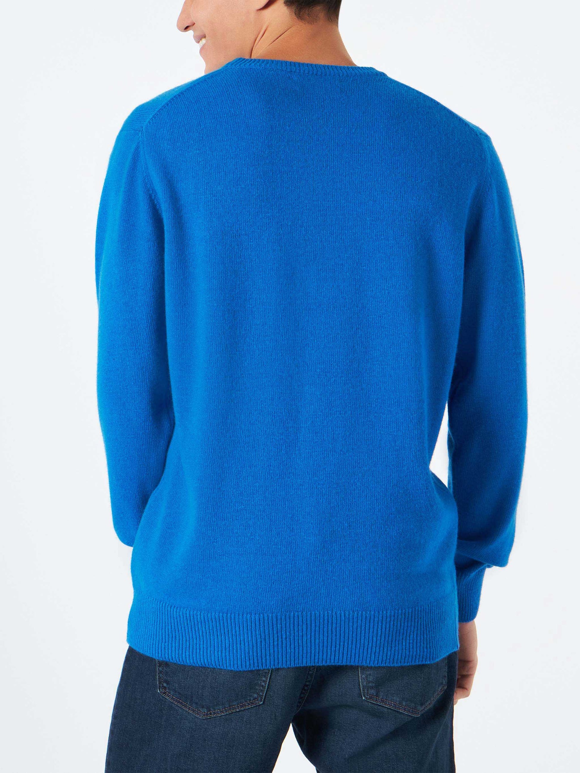 Man sweater with Roma Padel Club jacquard - MC2 Saint Barth