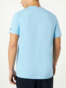 Man cotton t-shirt with Gin Lemon print