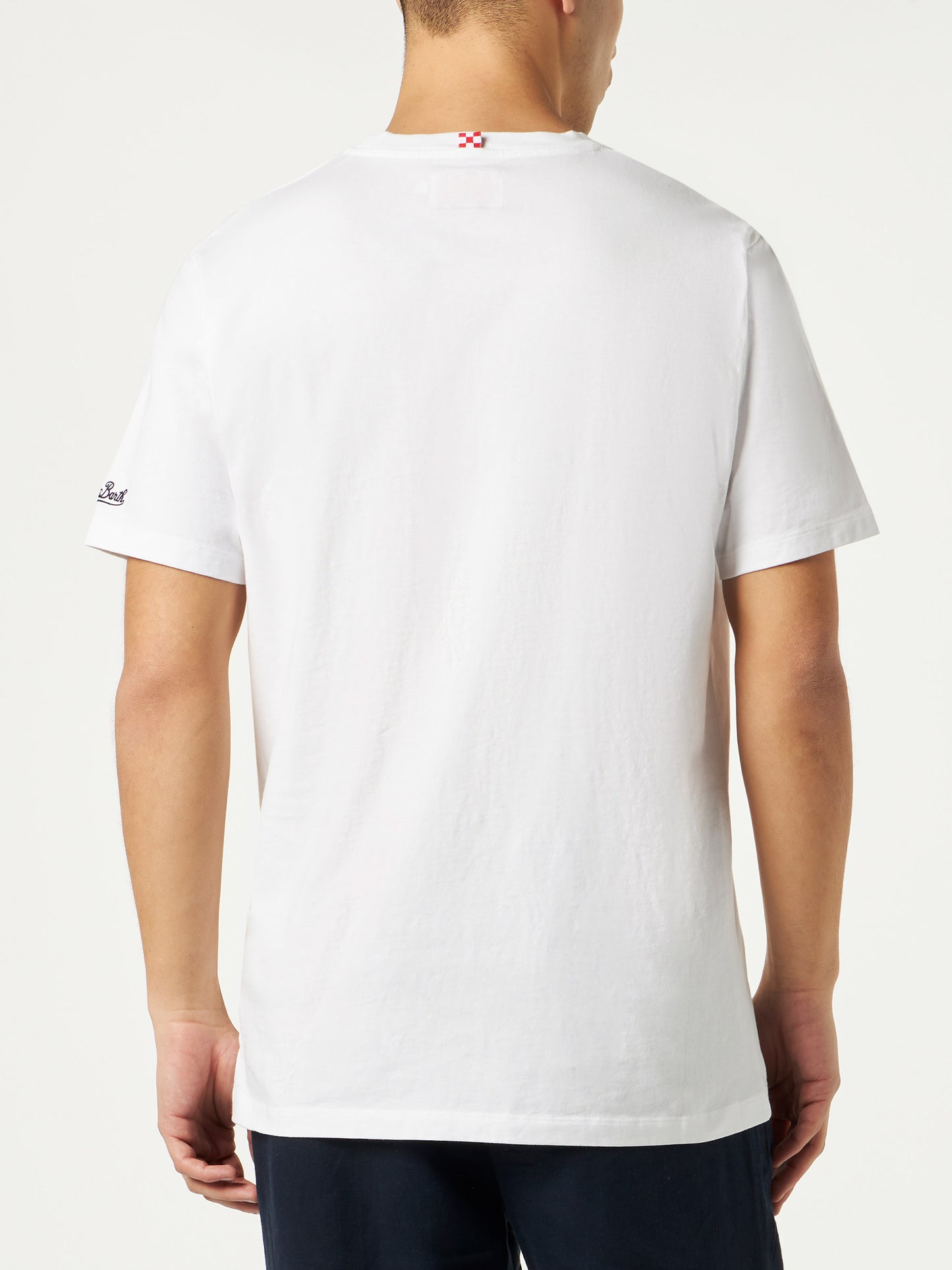 T-shirt da uomo in cotone con stampa Gin o Gym
