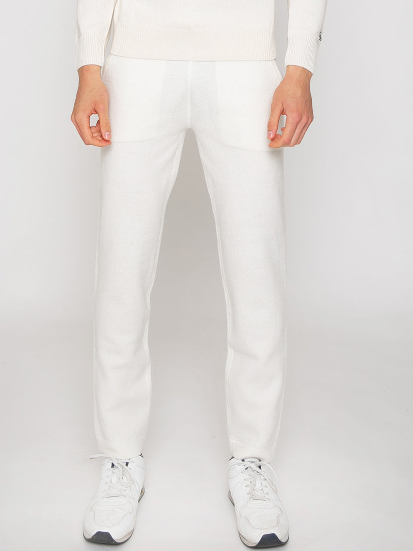 Track knitted sweatpants with pockets - MC2 Saint Barth