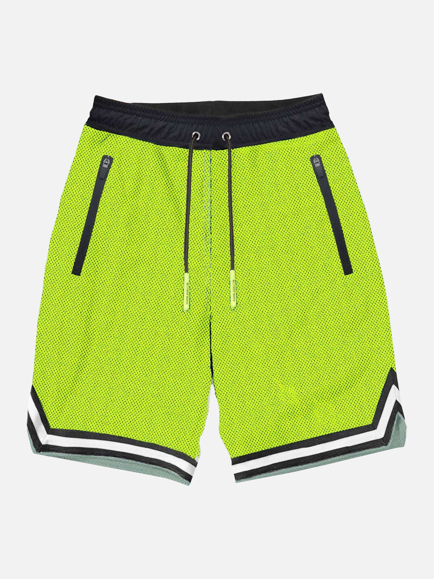 Fluo yellow swim shorts surf style - MC2 Saint Barth