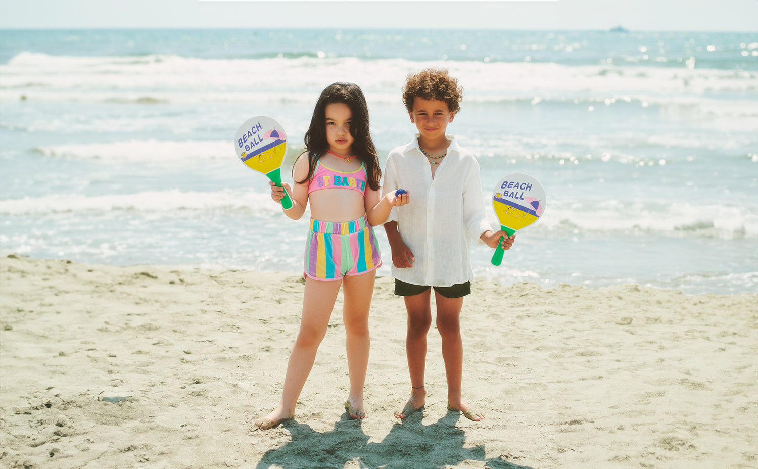 Boy solid colors swim shorts