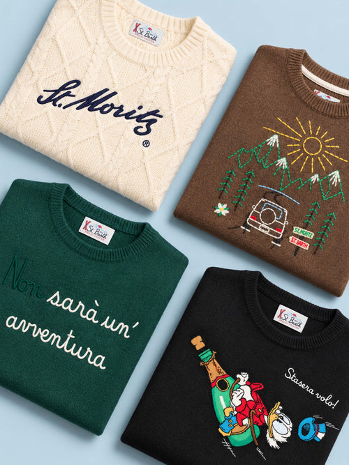 Men’s Maxi Embroidery Knits